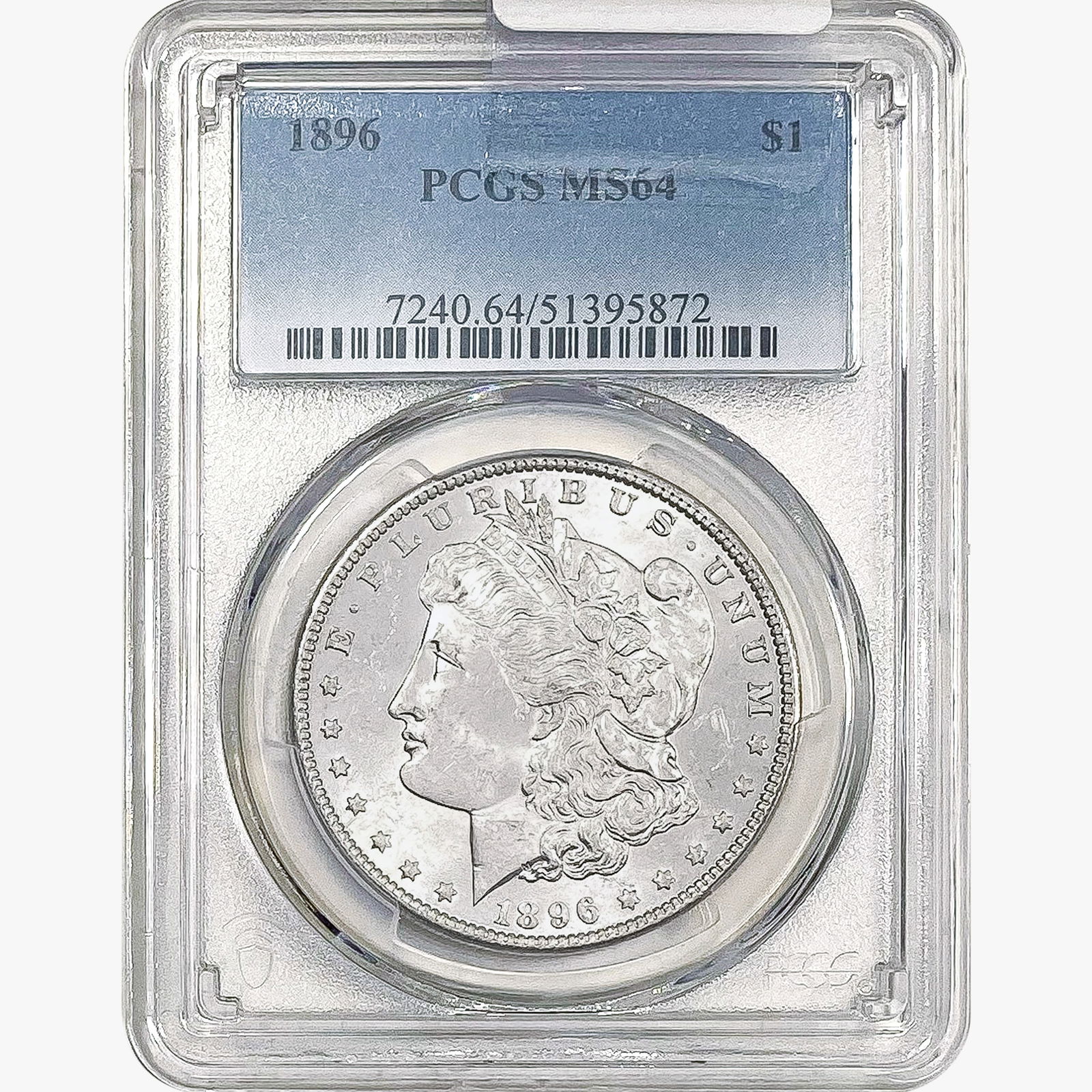 1896 Morgan Silver Dollar PCGS MS64 (1 of 2)