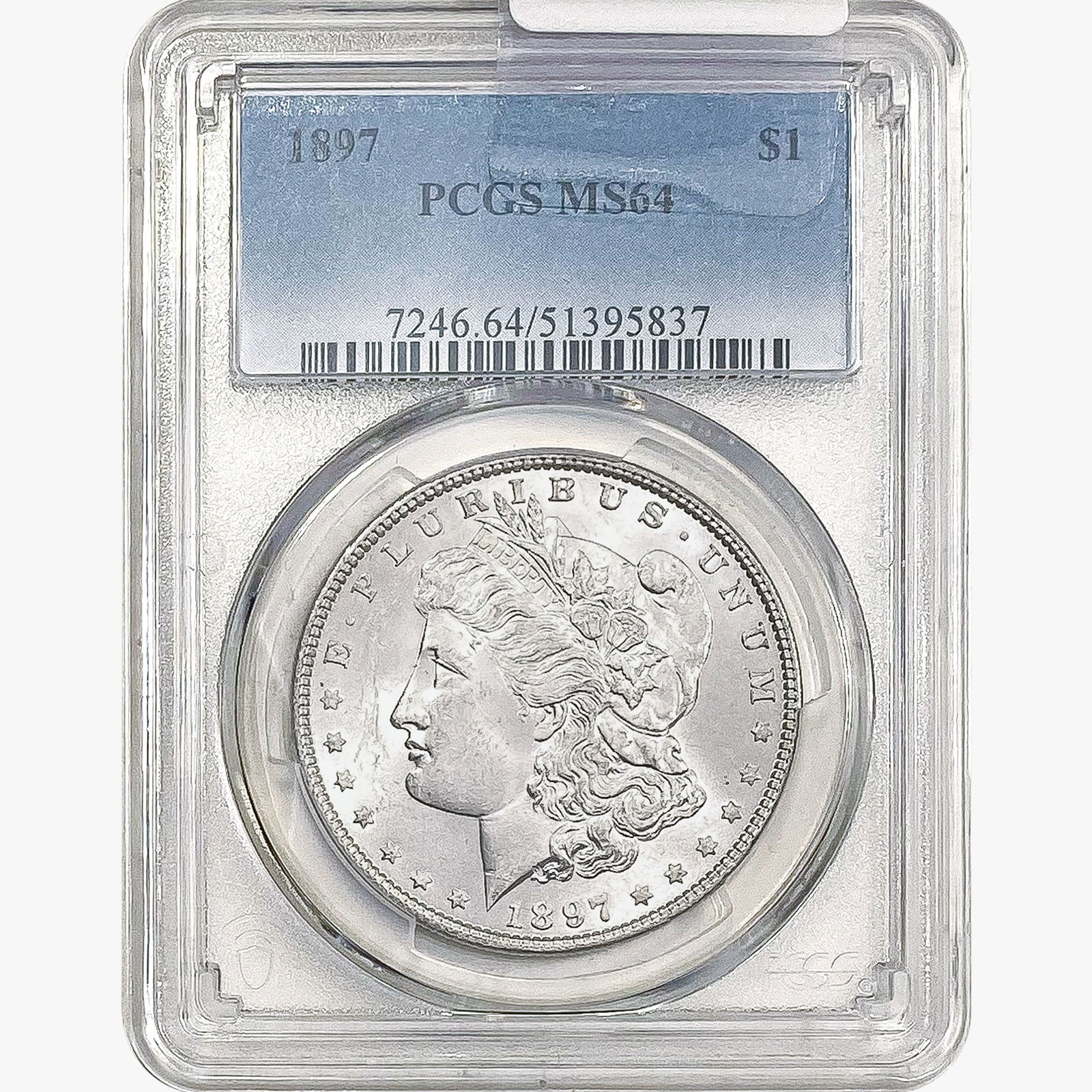 1897 Morgan Silver Dollar PCGS MS64 (1 of 2)