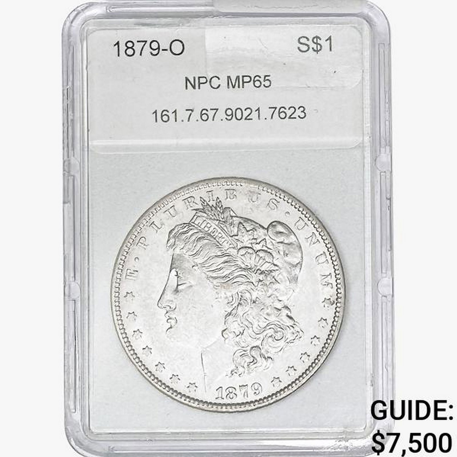 1879-O Morgan Silver Dollar NPC MP65 (1 of 2)