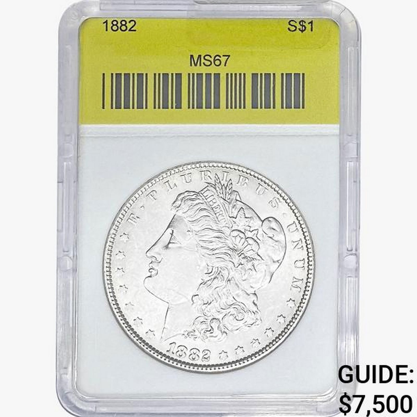 1882 Morgan Silver Dollar AGS MS67 (1 of 2)