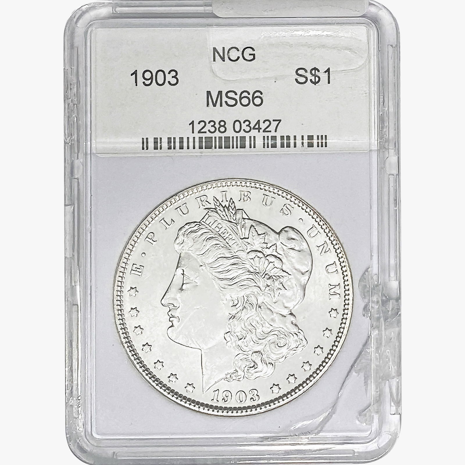1903 Morgan Silver Dollar NCG MS66 (1 of 2)