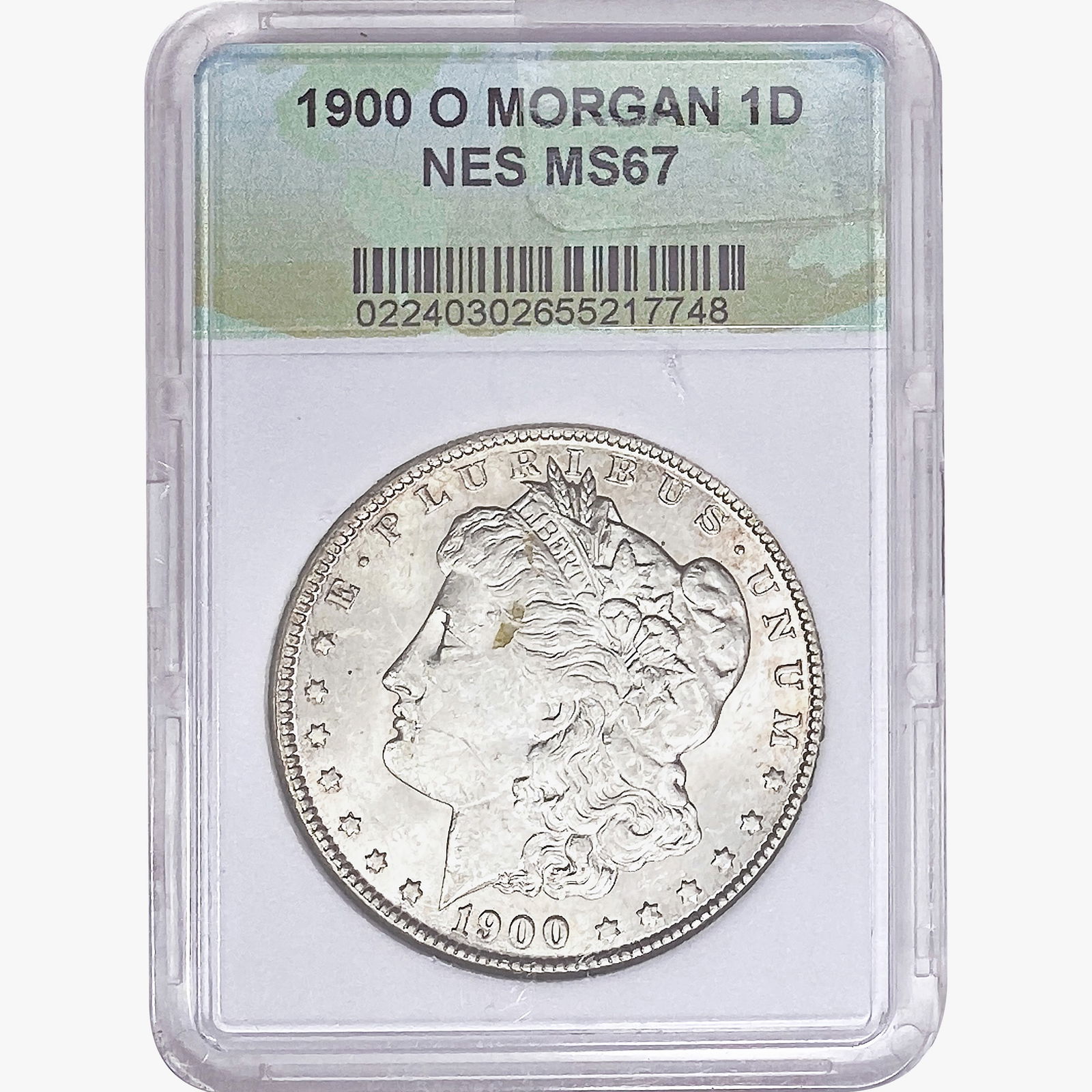 1900-O Morgan Silver Dollar NES MS67 (1 of 2)