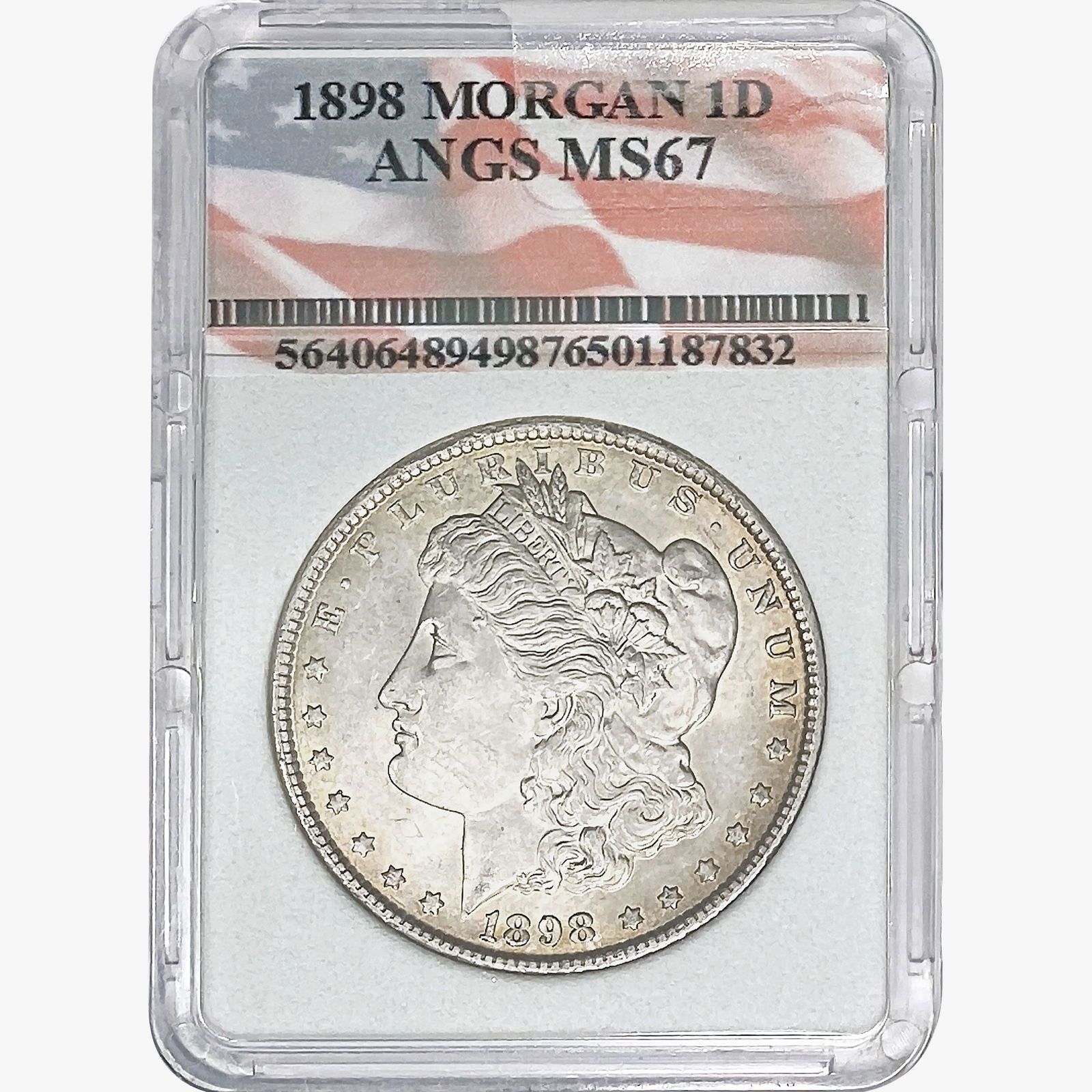 1898 Morgan Silver Dollar ANGS MS67 (1 of 2)