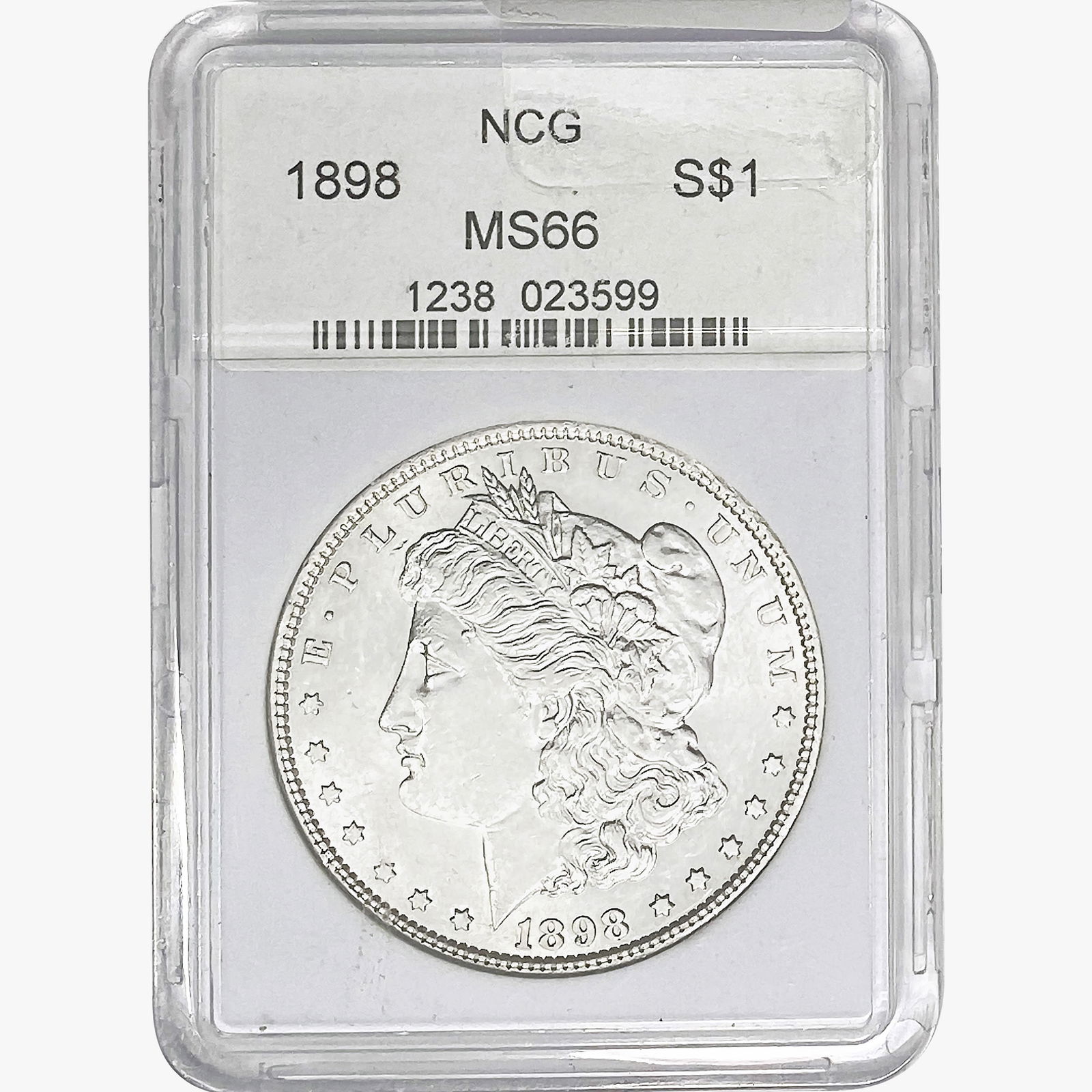 1898 Morgan Silver Dollar NCG MS66 (1 of 2)