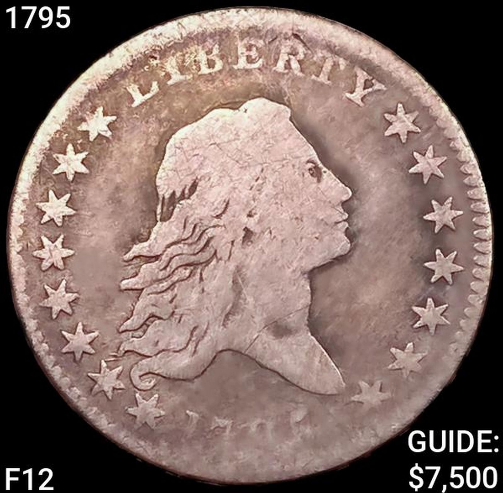 1795 Flowing Hair Half Dollar NICELY CIRCULATED (1 of 2)