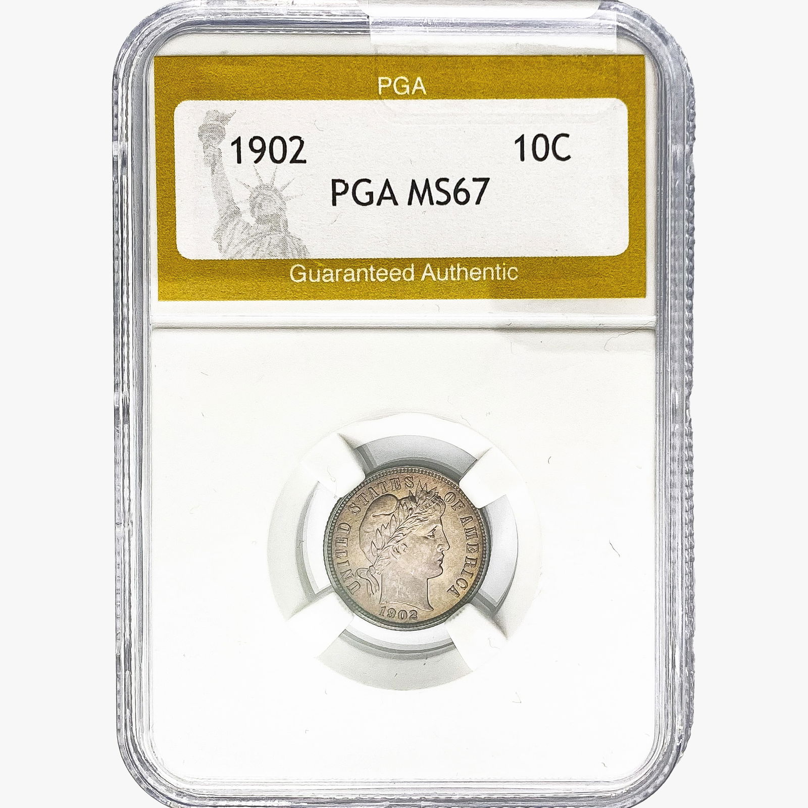 1902 Barber Dime PGA MS67 (1 of 2)