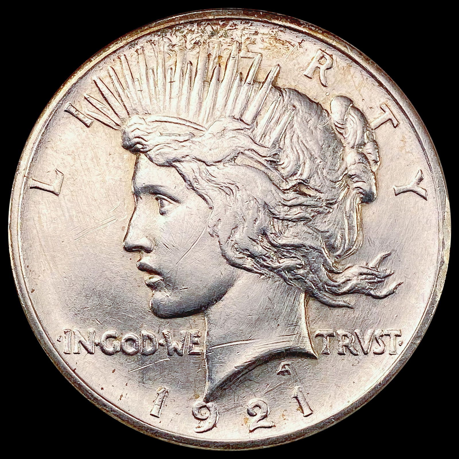 1921 Silver Peace Dollar UNCIRCULATED (1 of 2)