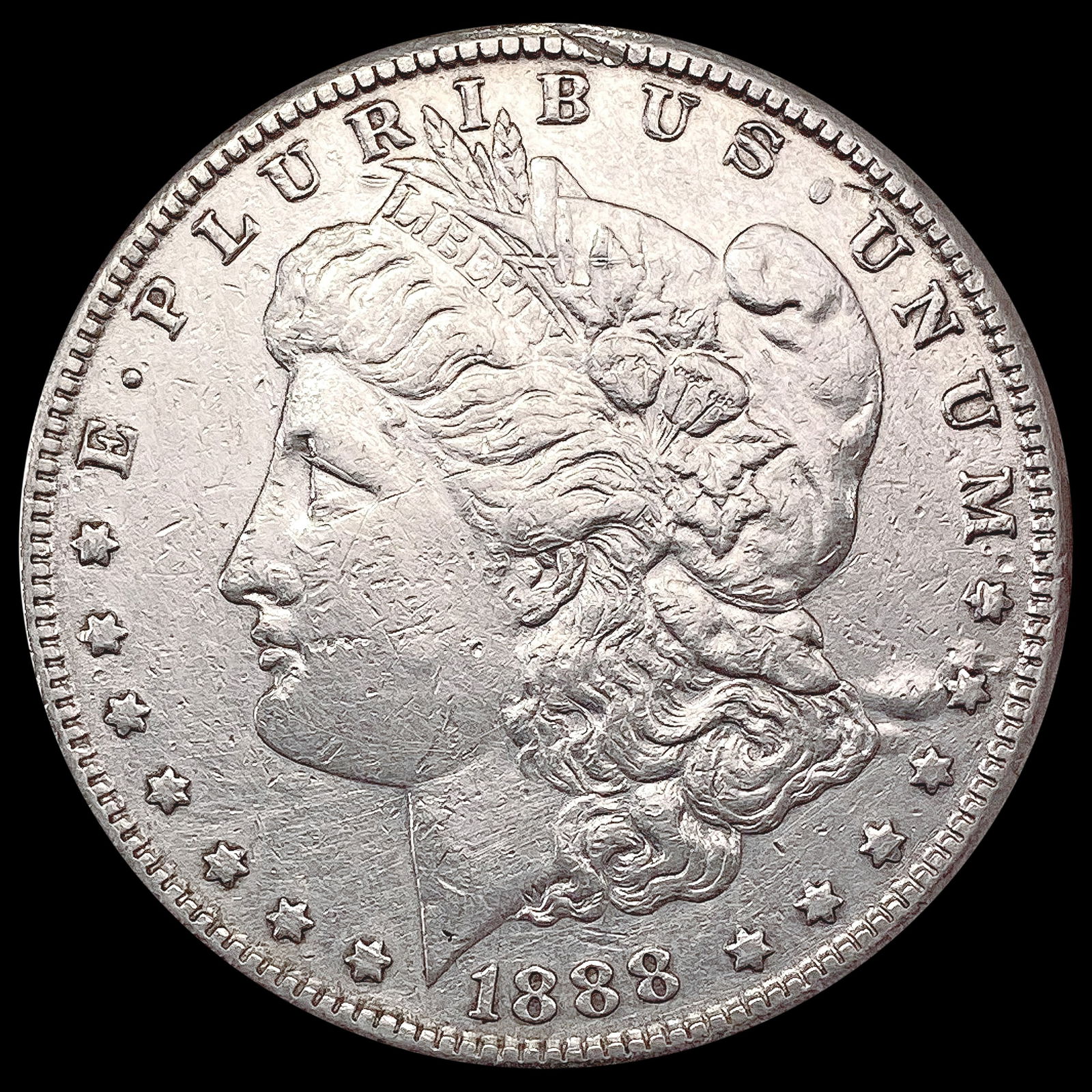 1888-S Morgan Silver Dollar CLOSELY UNCIRCULATED (1 of 2)