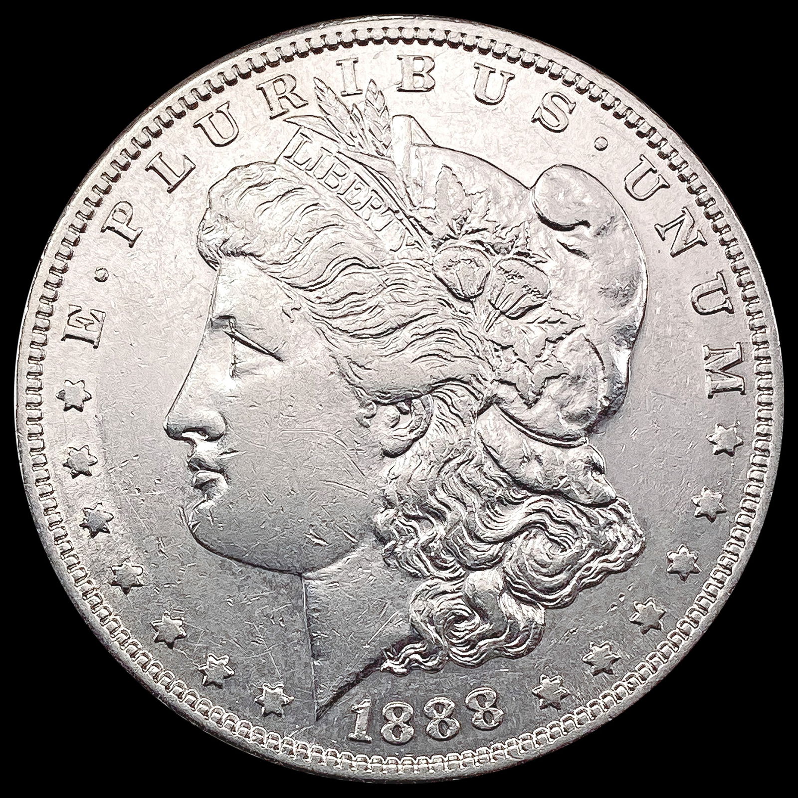 1888-S Morgan Silver Dollar CLOSELY UNCIRCULATED (1 of 2)