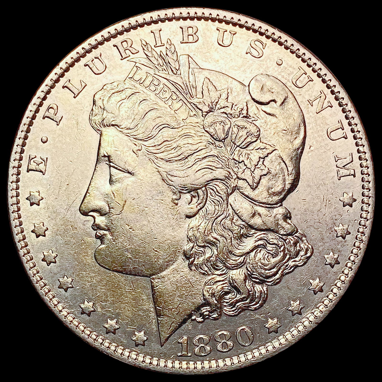 1880-O Morgan Silver Dollar NEARLY UNCIRCULATED (1 of 2)