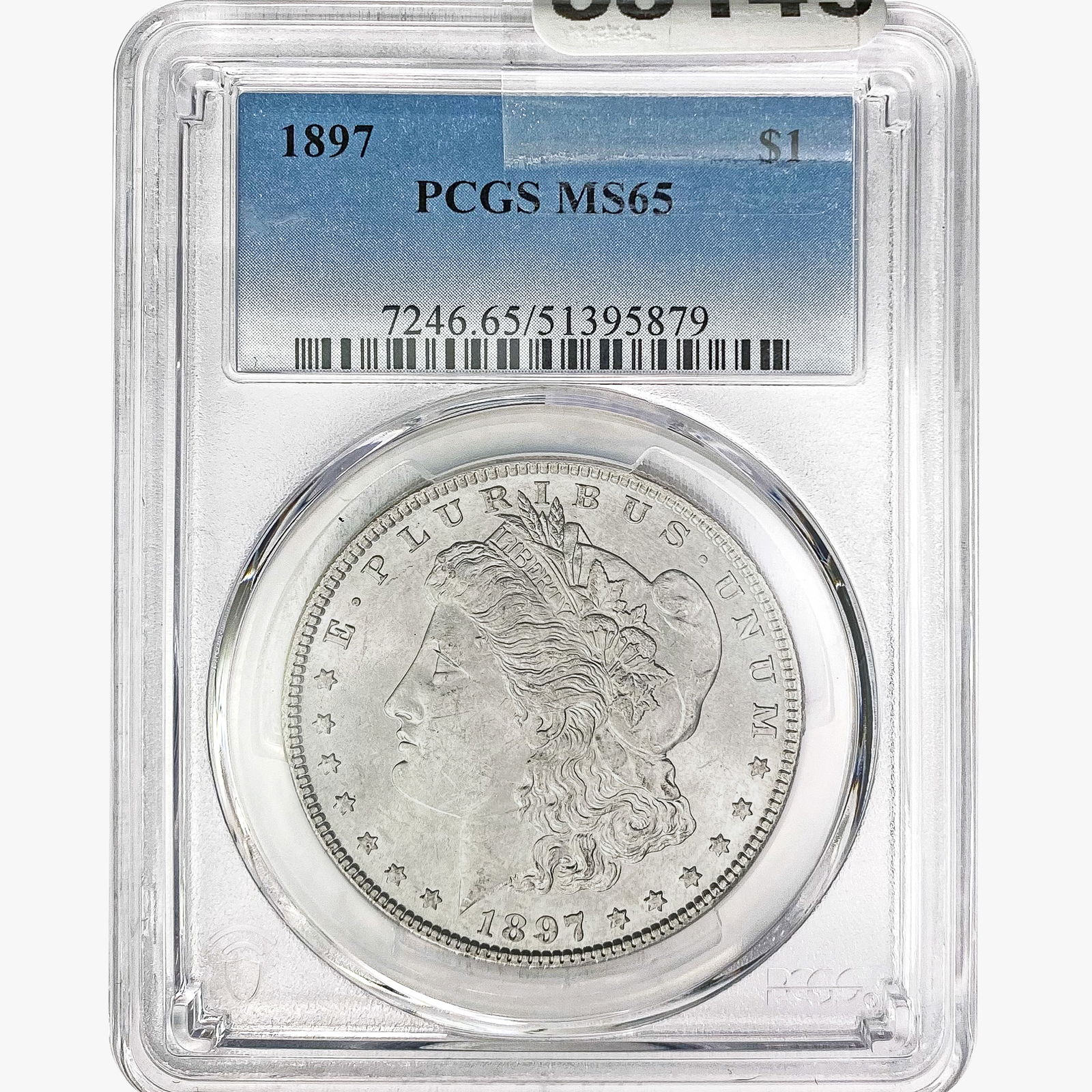 1897 Morgan Silver Dollar PCGS MS65 (1 of 2)