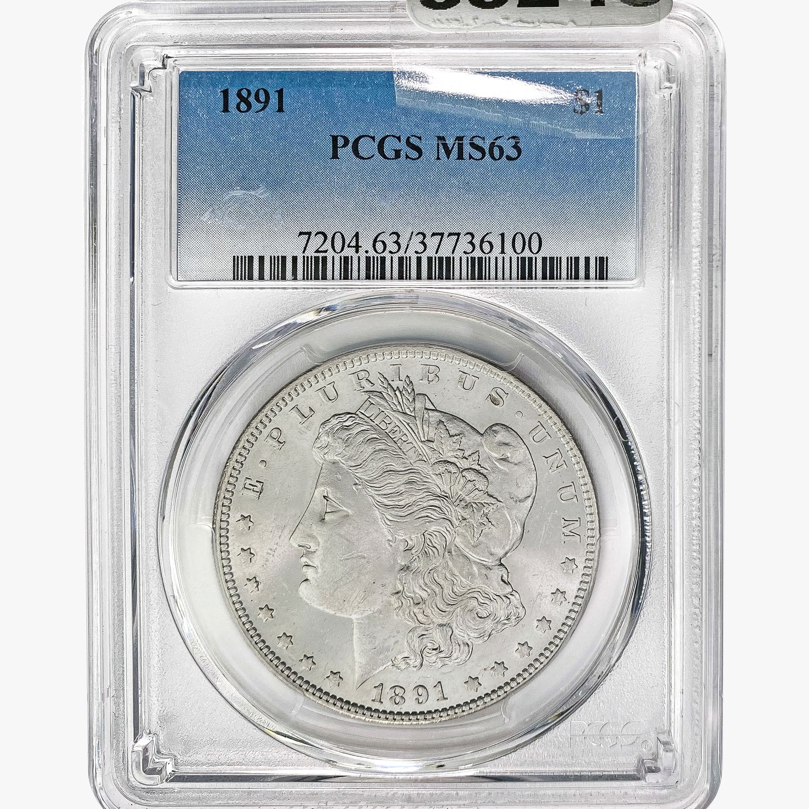 1891 Morgan Silver Dollar PCGS MS63 (1 of 2)