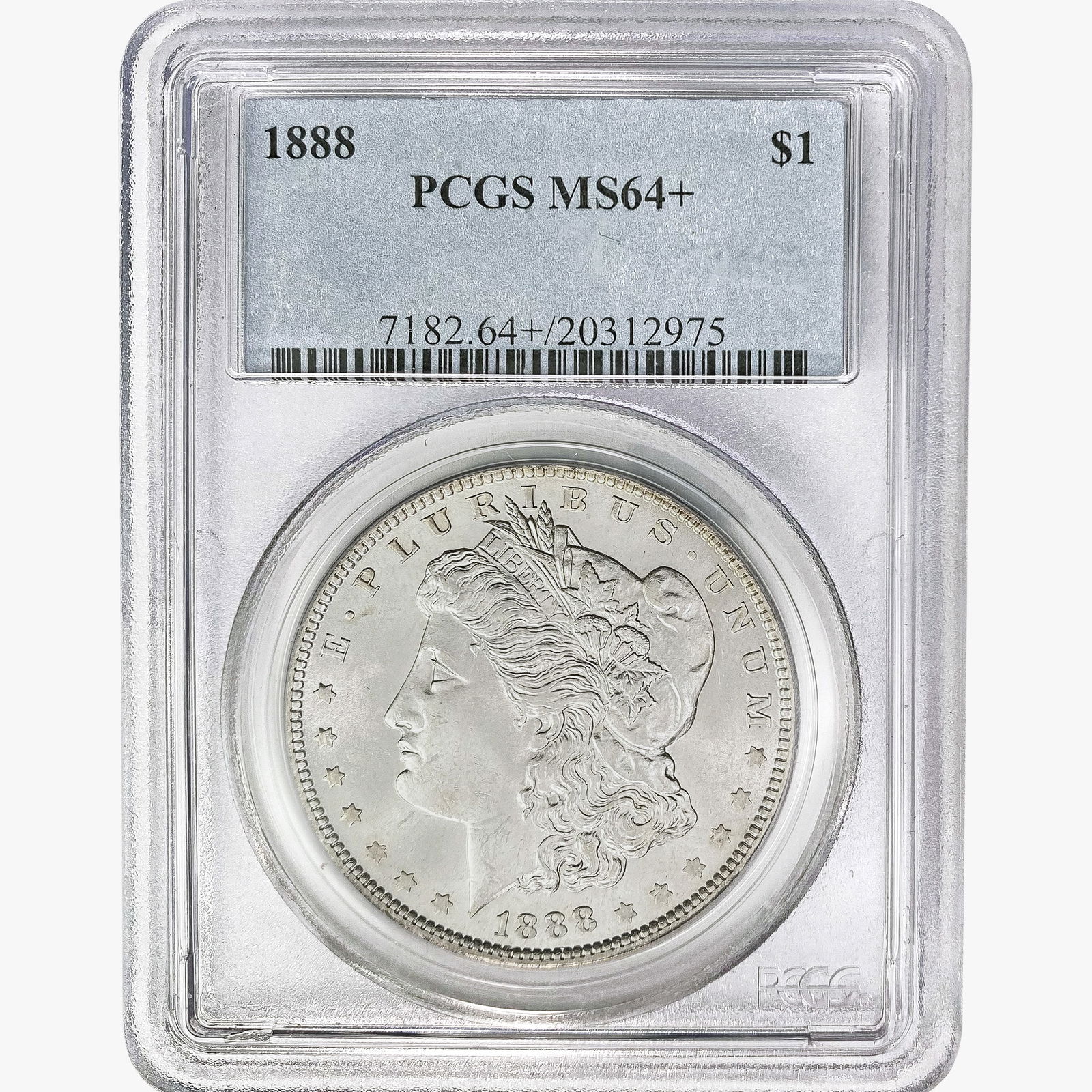 1888 Morgan Silver Dollar PCGS MS64+ (1 of 2)