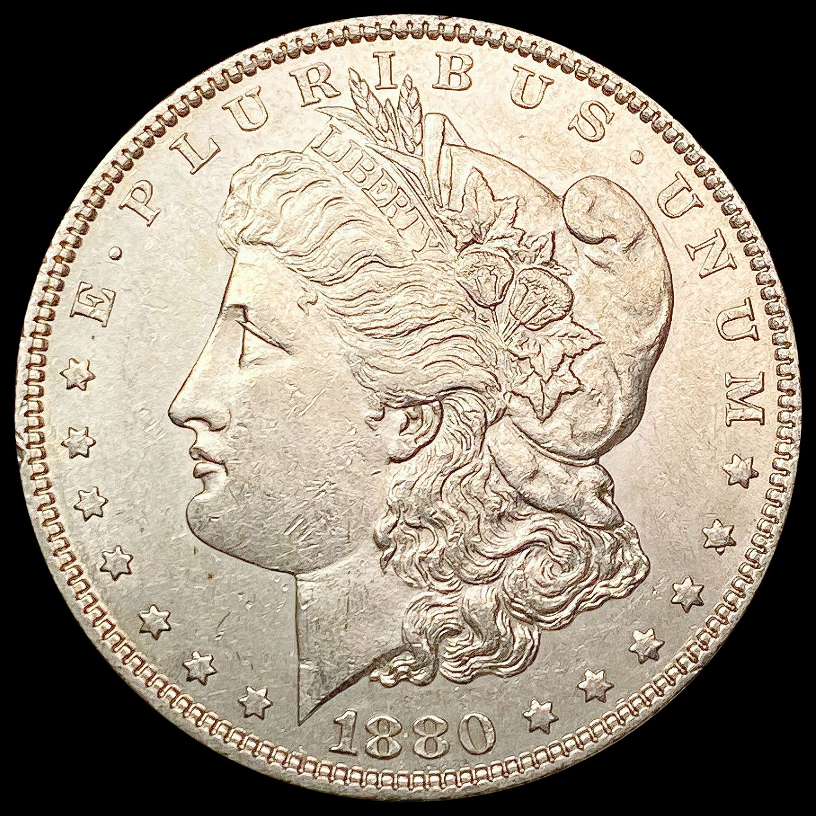 1880-O Morgan Silver Dollar CLOSELY UNCIRCULATED (1 of 2)