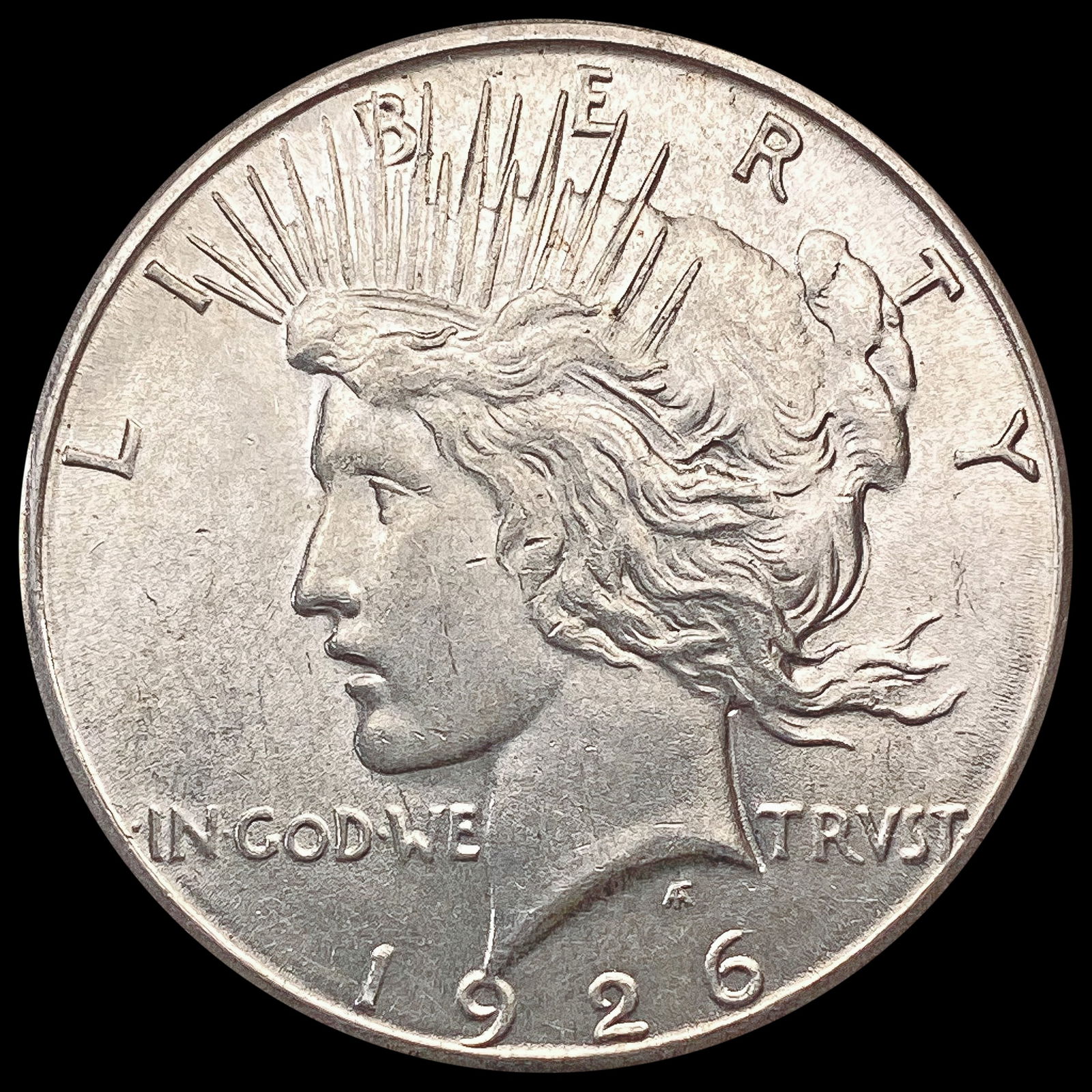 1926-S Silver Peace Dollar CLOSELY UNCIRCULATED (1 of 2)