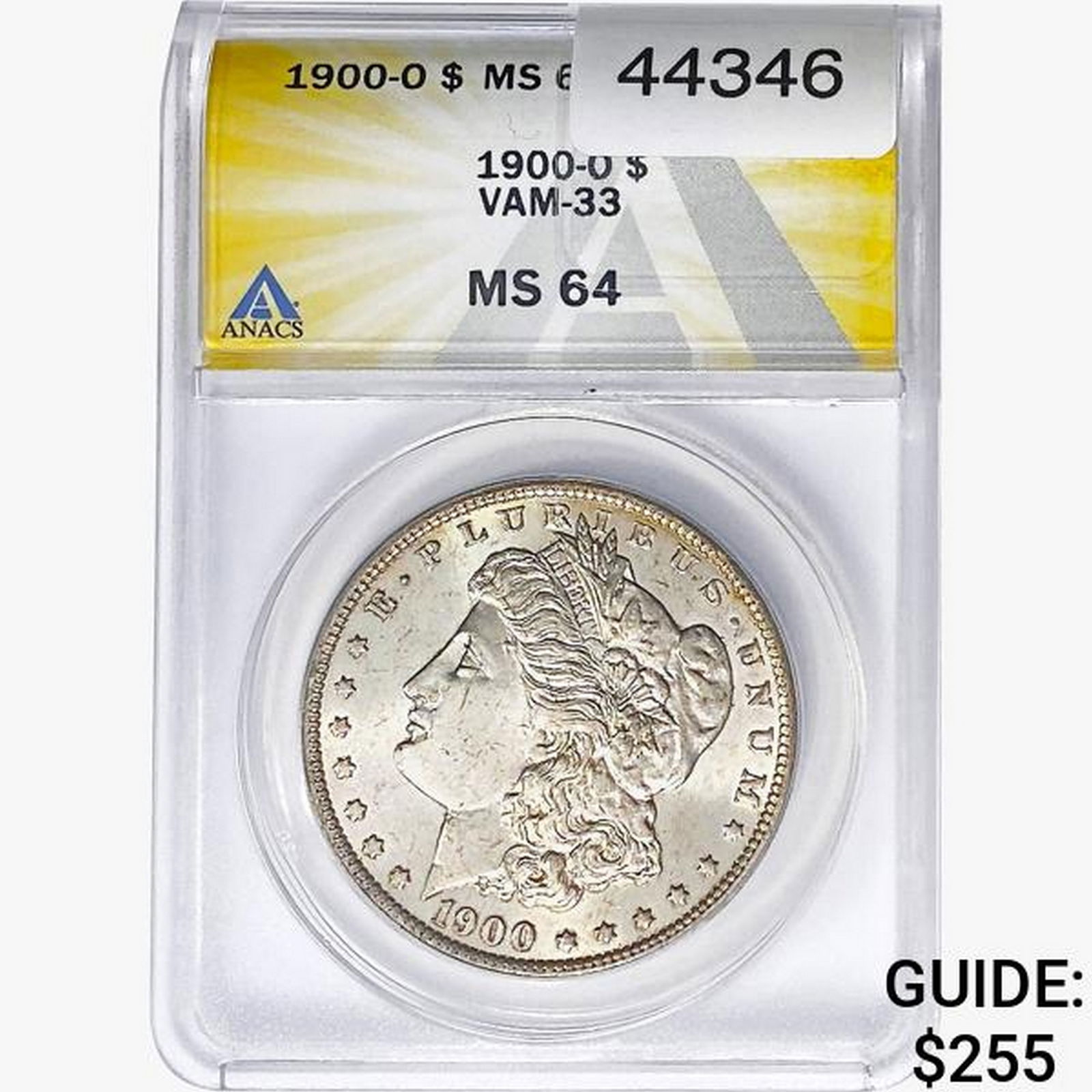 1900-O Morgan Silver Dollar PCGS MS64 VAM-33 (1 of 2)