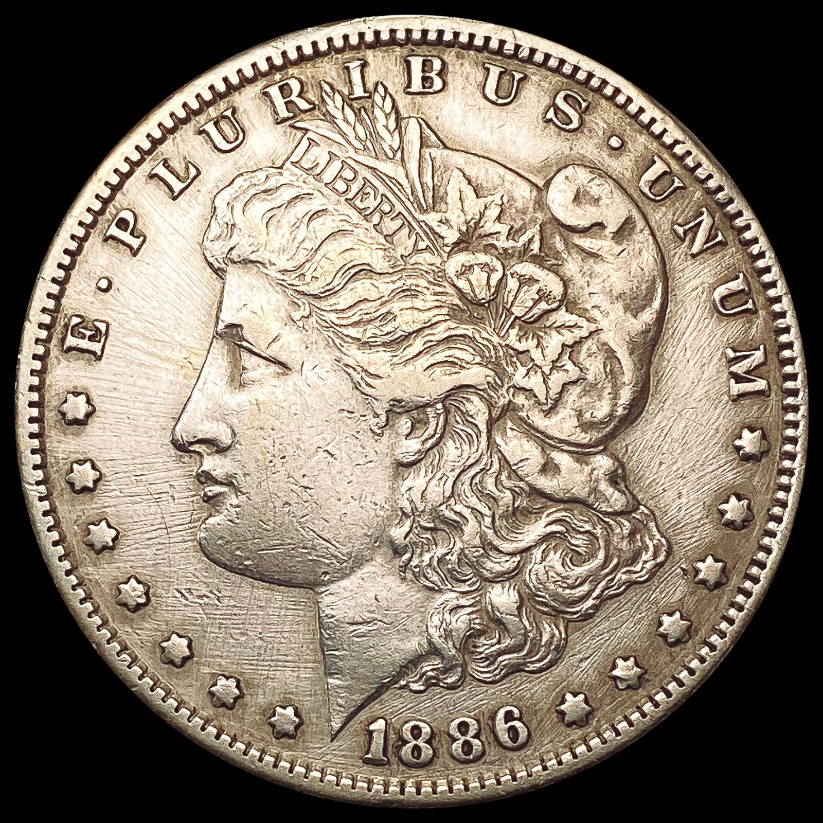 1886-S Morgan Silver Dollar CLOSELY UNCIRCULATED (1 of 2)