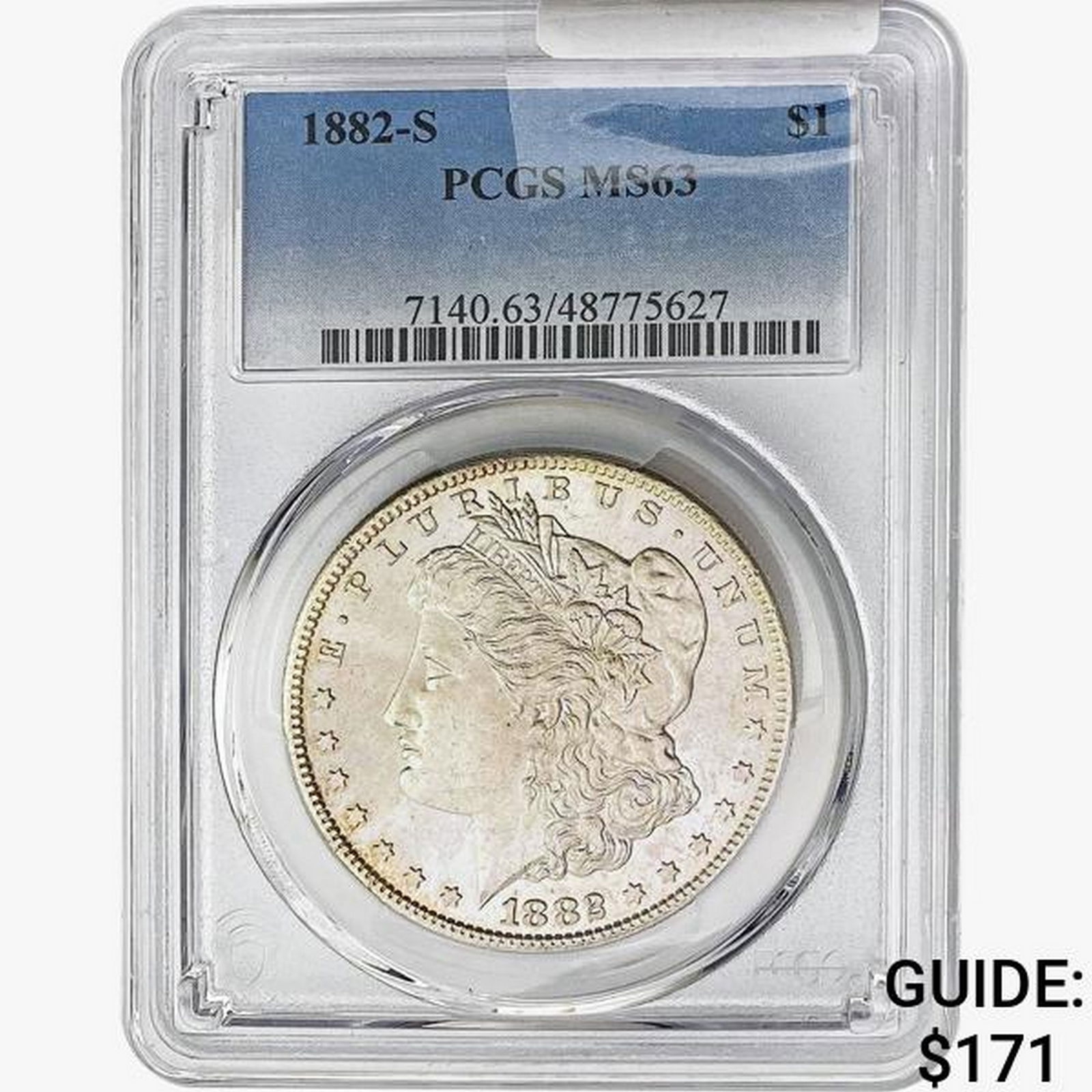 1882-S Morgan Silver Dollar PCGS MS63 (1 of 2)
