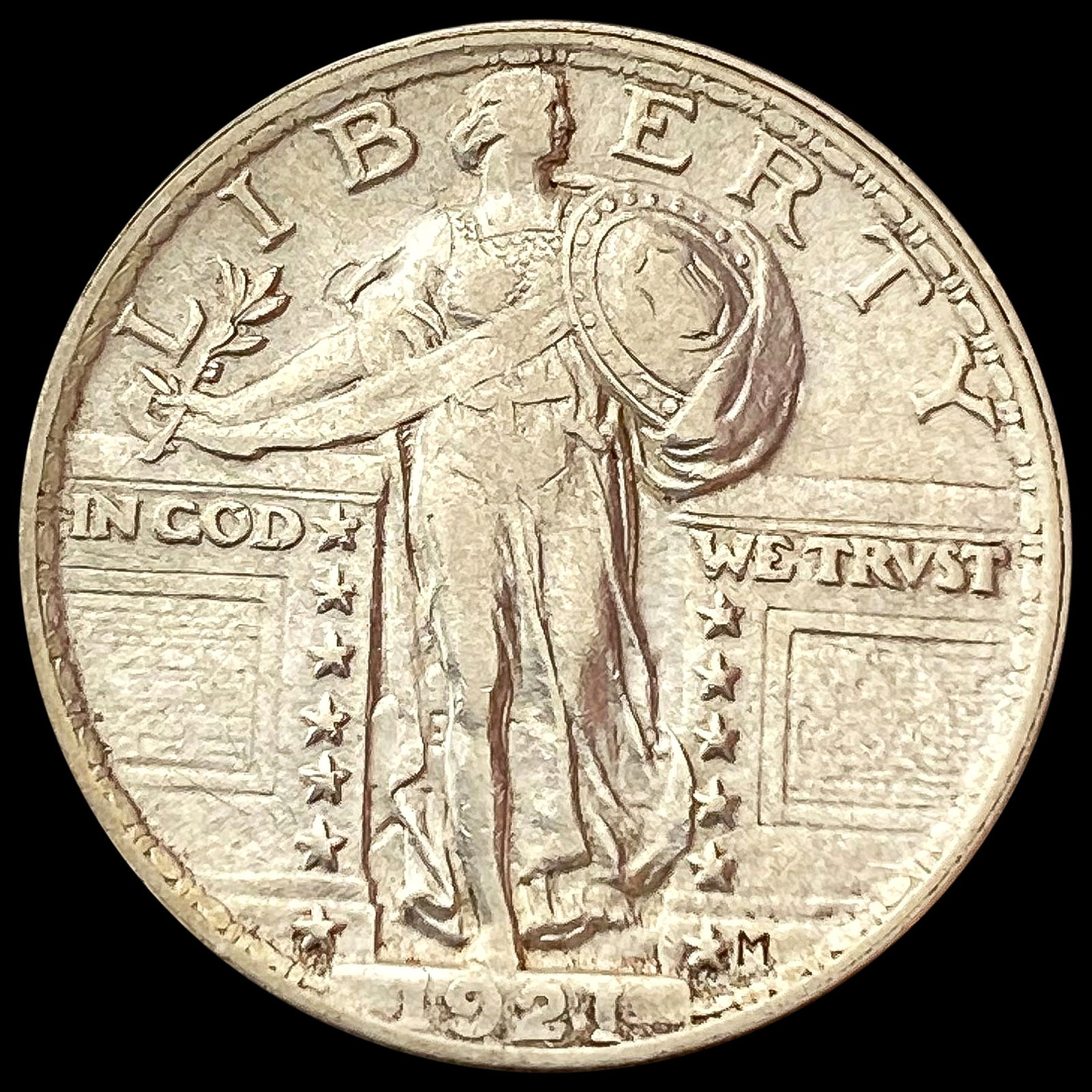 1921 Standing Liberty Quarter CLOSELY UNCIRCULATED (1 of 2)