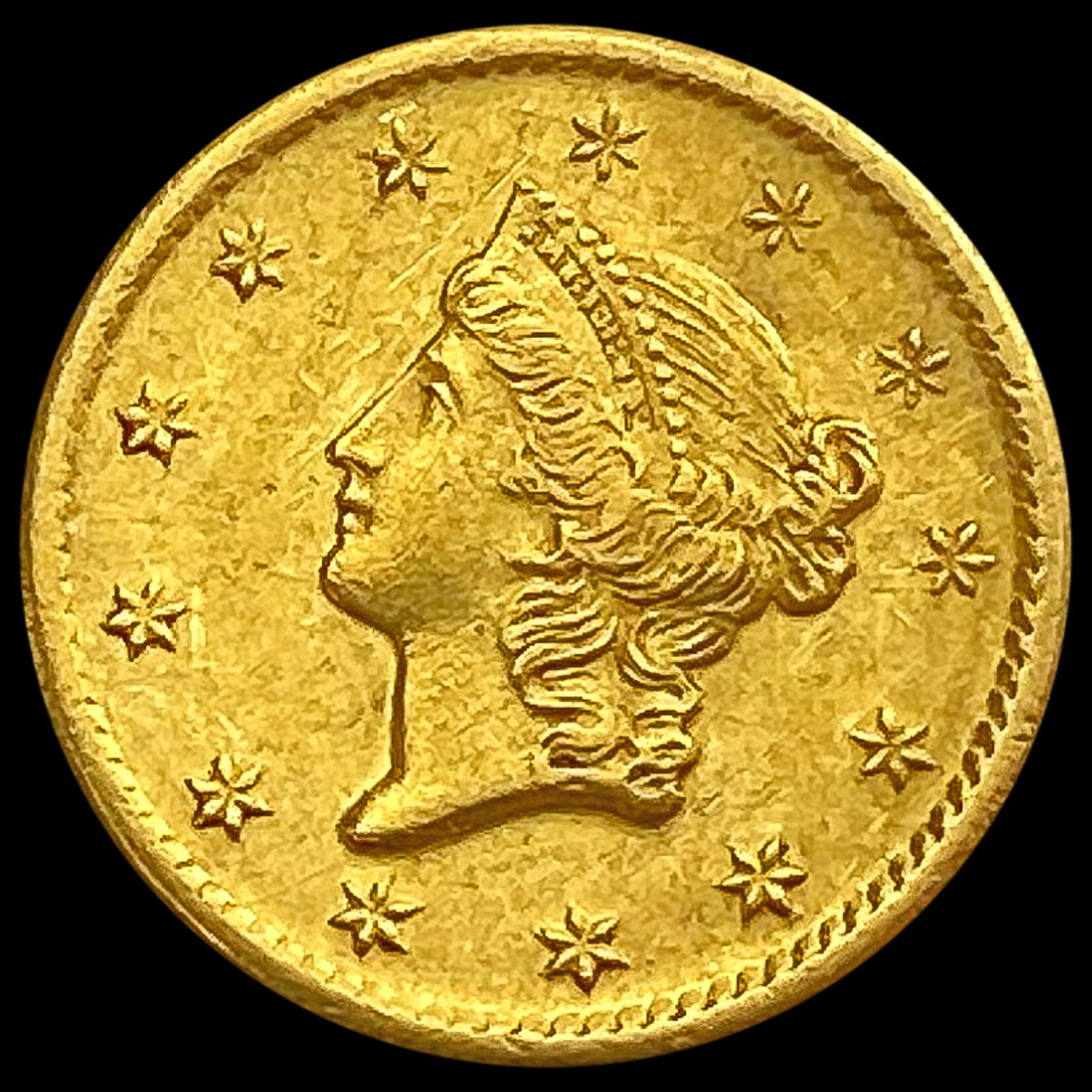 1849-O Rare Gold Dollar UNCIRCULATED (1 of 2)