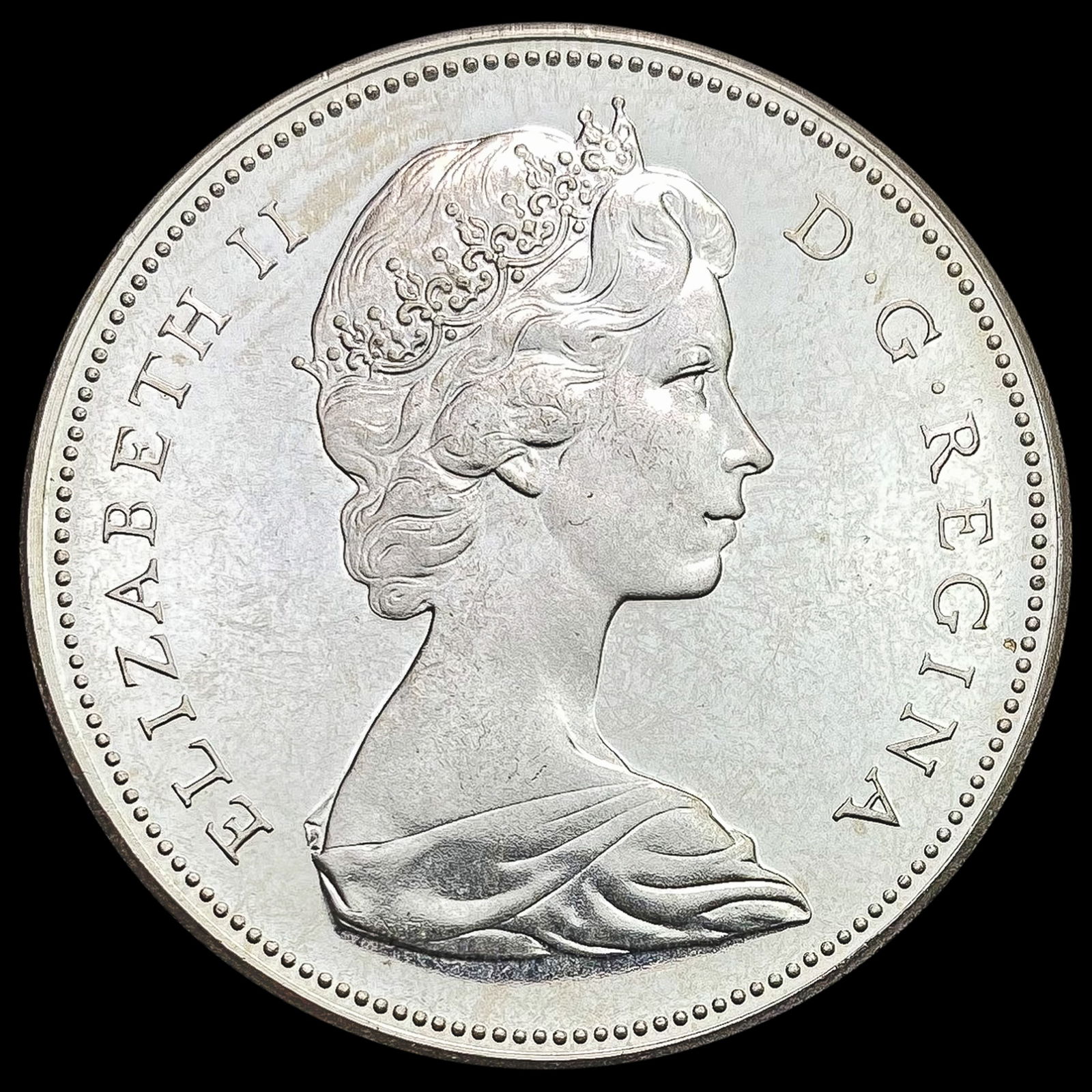 1967 PL Canada Silver Dollar UNCIRCULATED (1 of 2)