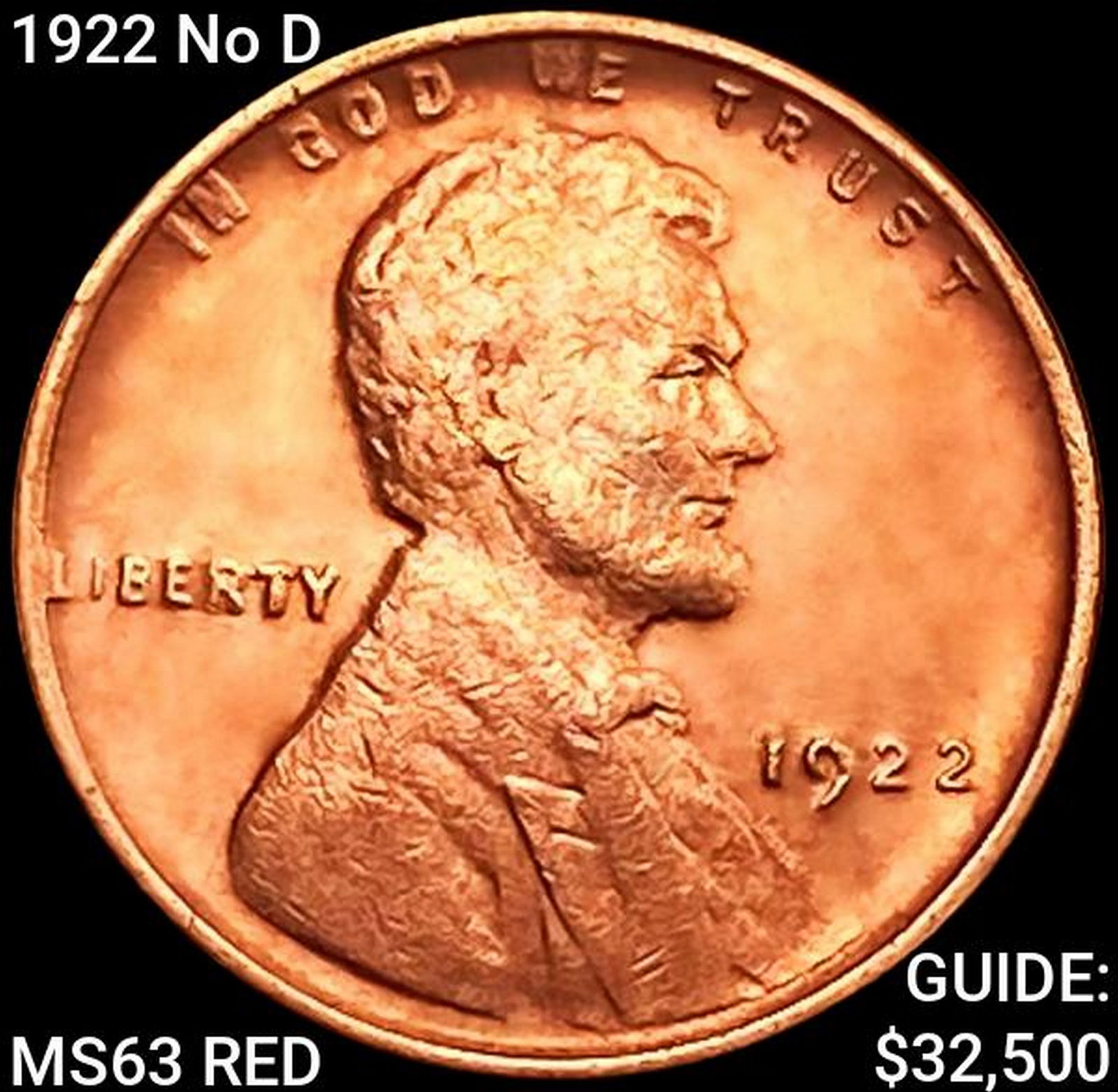 1922 No D Wheat Cent CHOICE BU RD (1 of 2)