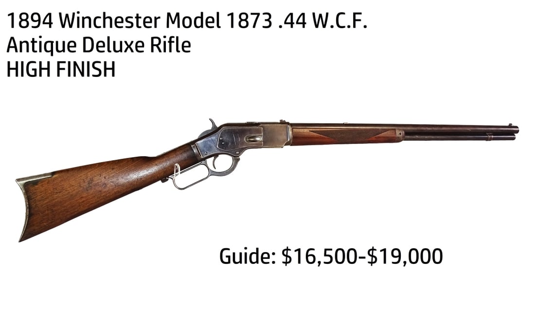 1894 Winchester Model 1873 .44 W.C.F. Deluxe Rifle: 1894 Winchester Model 1873 .44 W.C.F. Deluxe Rifle