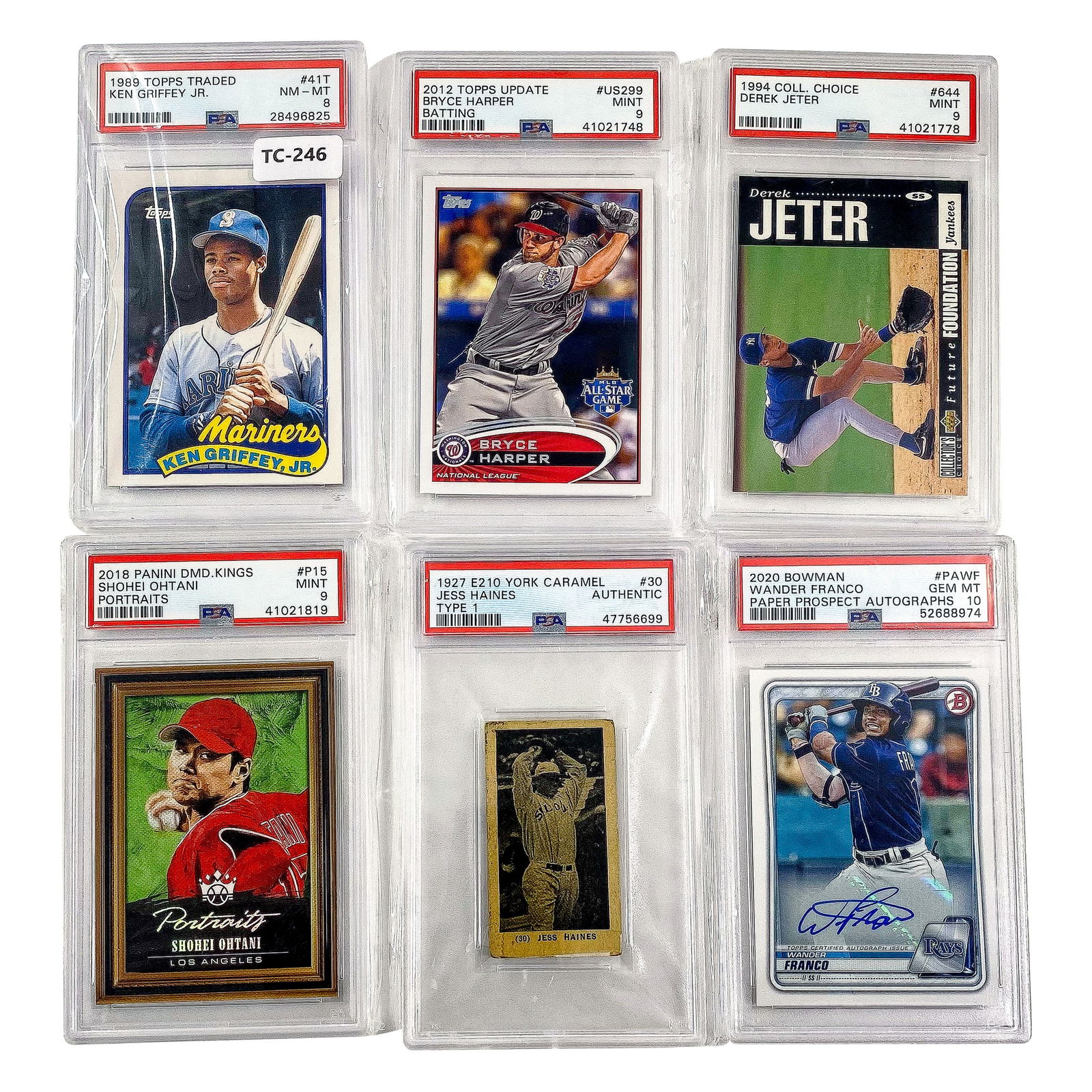 [6]1927-2020 Harper/Griffey/Ohtani/Jeter/Franco: [6]1927-2020 Harper/Griffey/Ohtani/Jeter/Franco