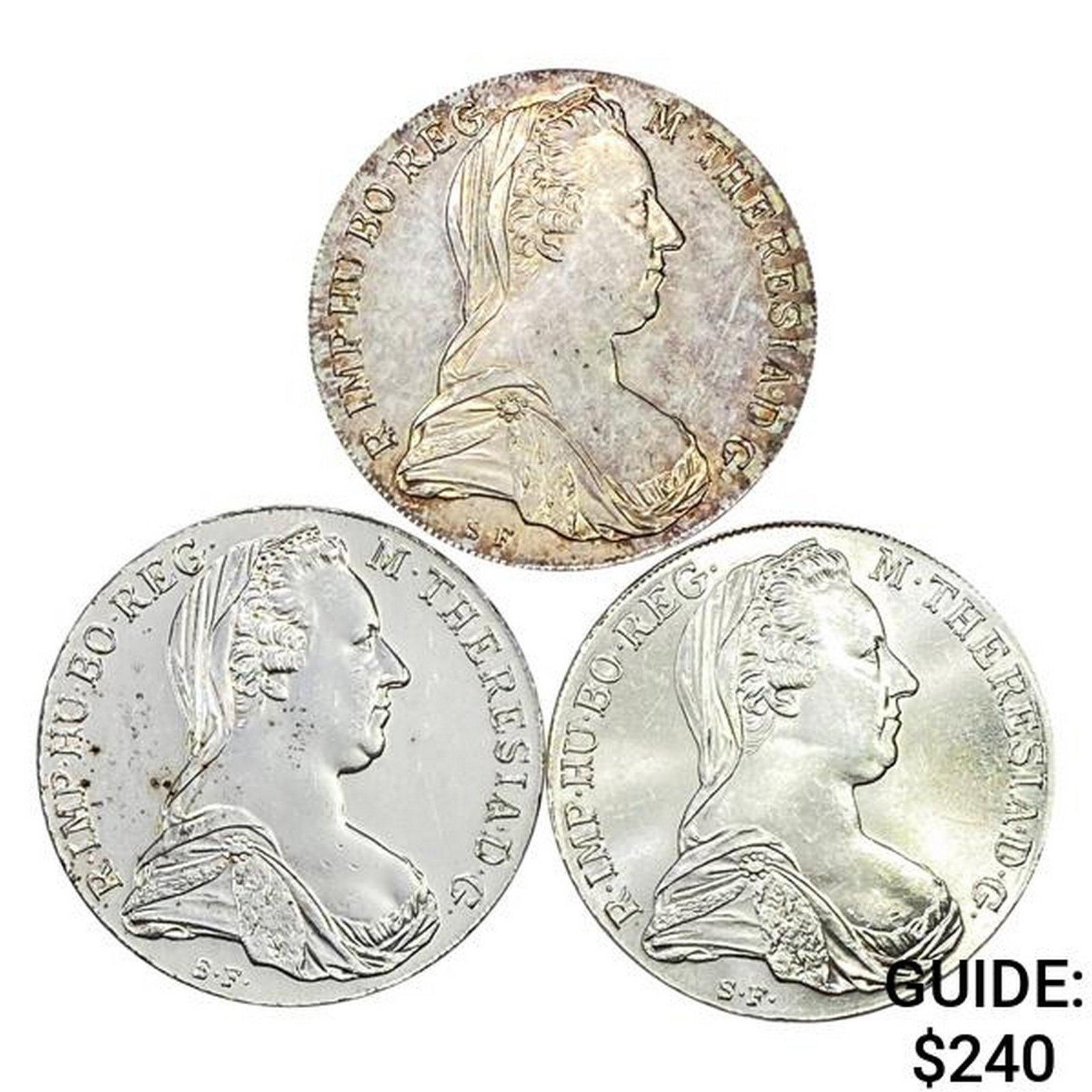 (1780) [3] Maria Therisa Silver Thaler GEM BU: (1780) [3] Maria Therisa Silver Thaler GEM BU