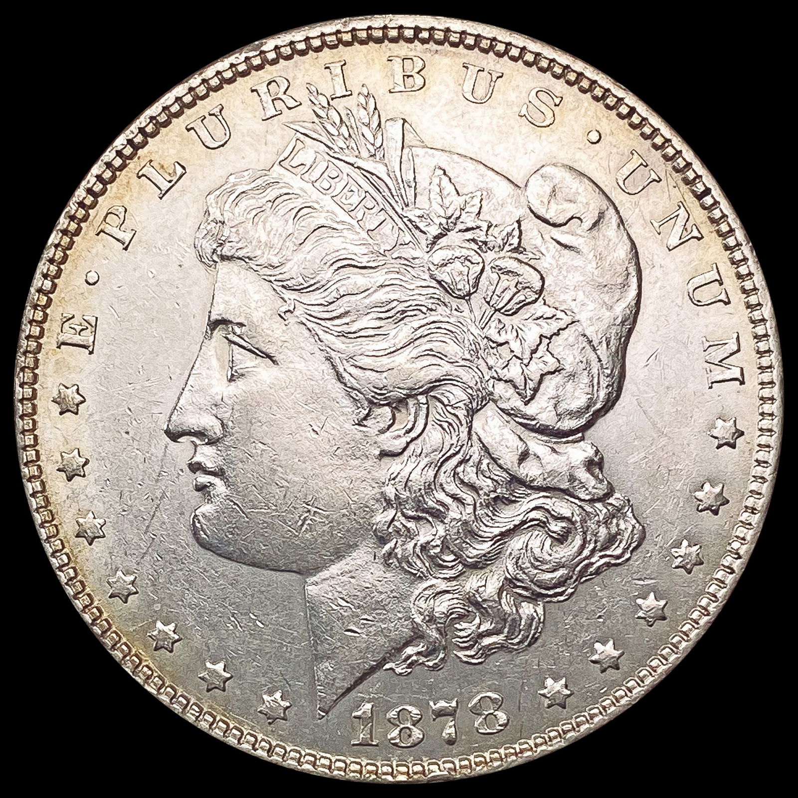 1878 Morgan Silver Dollar CLOSELY UNCIRCULATED (1 of 2)
