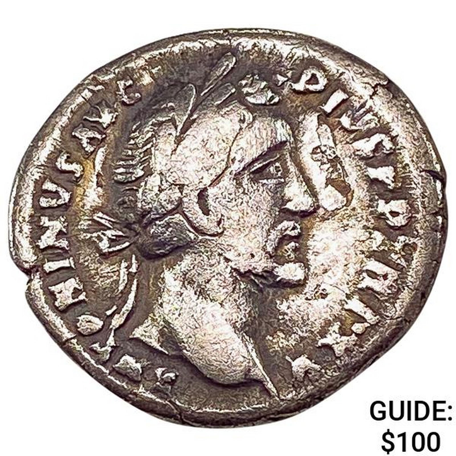 Roman Antoninus Pius 138-161 AD Silver Denarius NEARLY UNCIRCULATED (1 of 2)