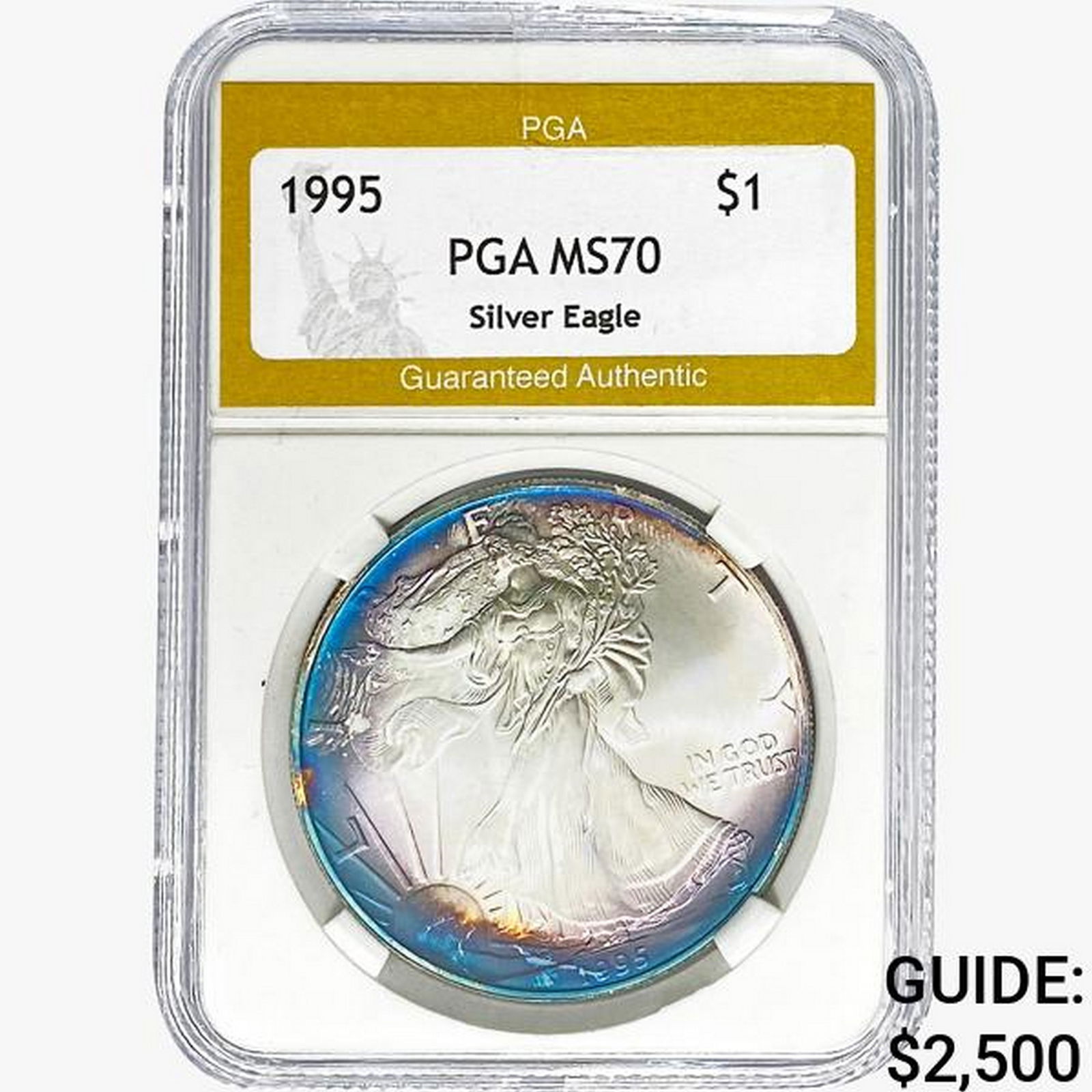 1995 American Silver Eagle PGA MS70 (1 of 2)