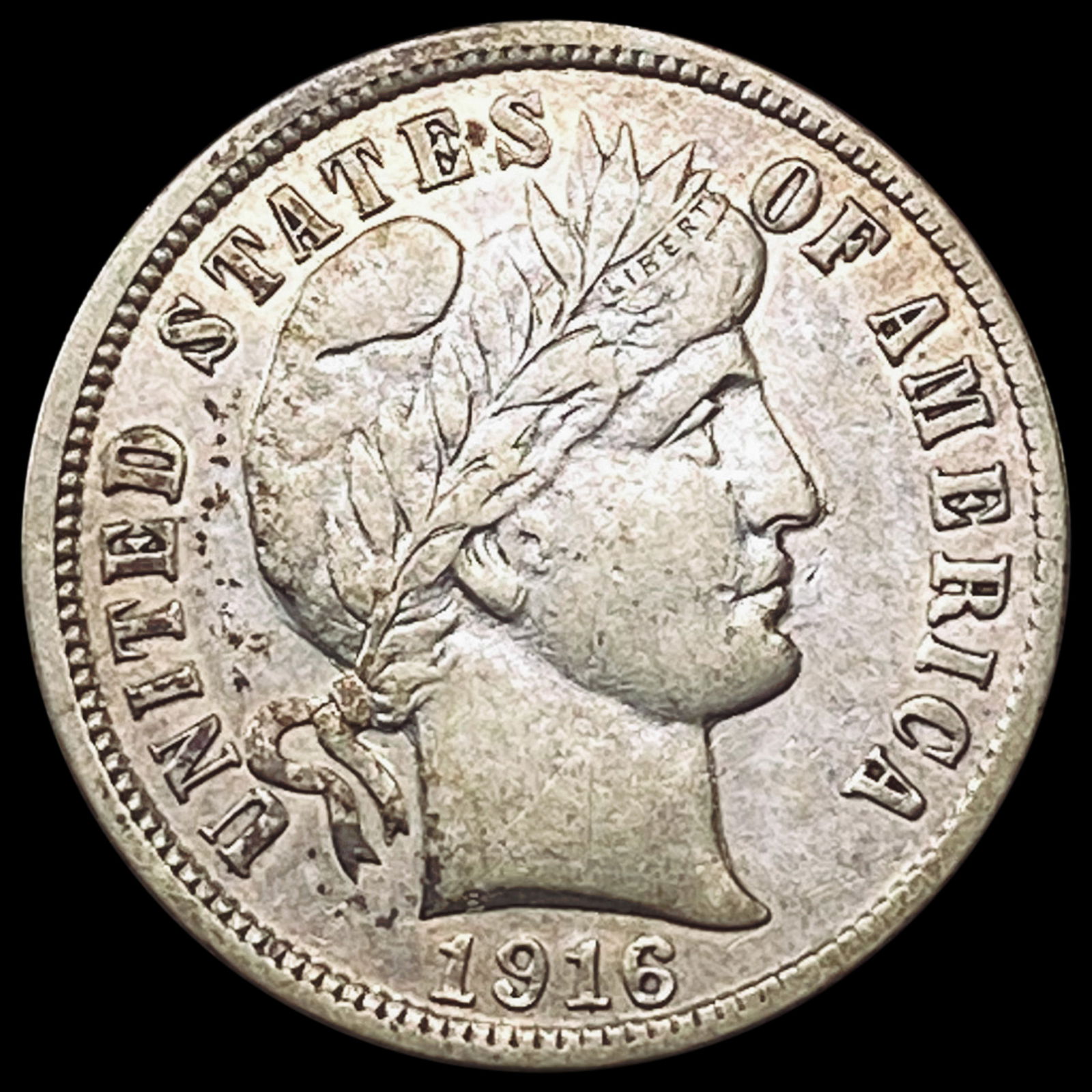 1916-S Barber Dime CLOSELY UNCIRCULATED (1 of 2)