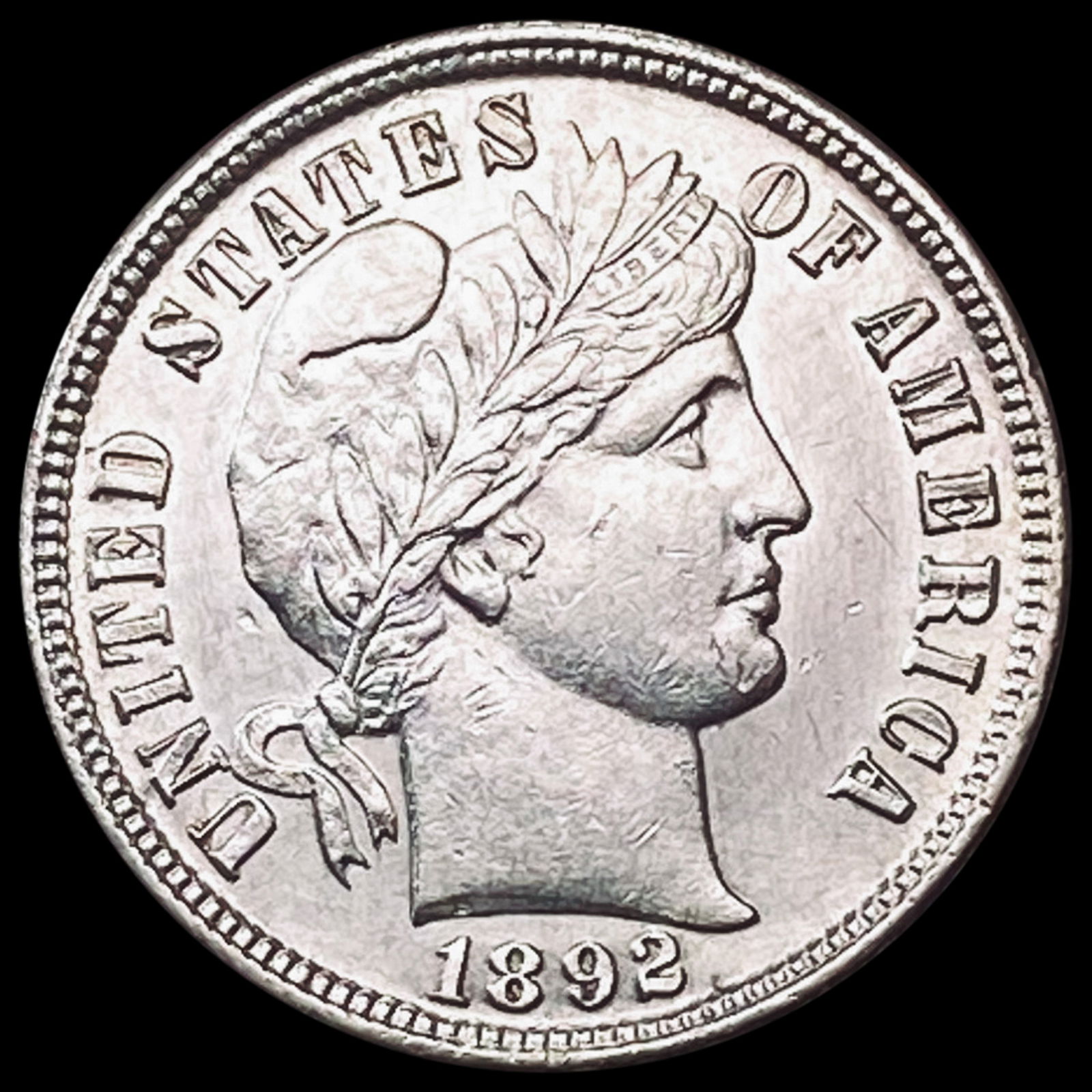 1892 Barber Dime UNCIRCULATED (1 of 2)