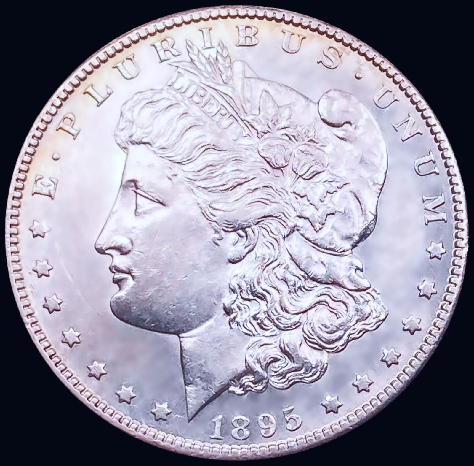 1895-S Morgan Silver Dollar CHOICE BU: 1895-S Morgan Silver Dollar CHOICE BU