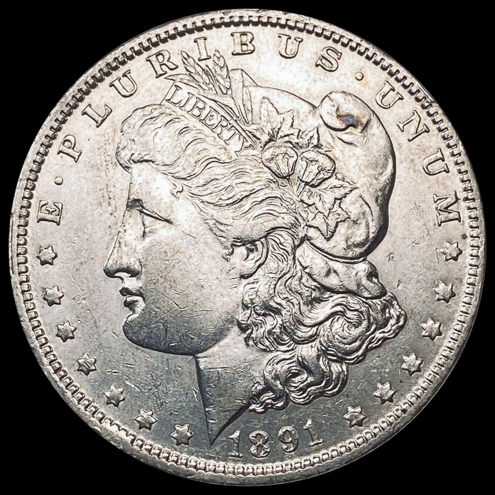 1891-O Morgan Silver Dollar CLOSELY UNCIRCULATED (1 of 2)