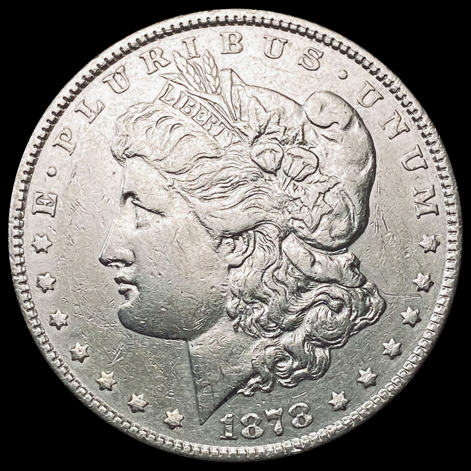 1878 Morgan Silver Dollar CLOSELY UNCIRCULATED (1 of 2)