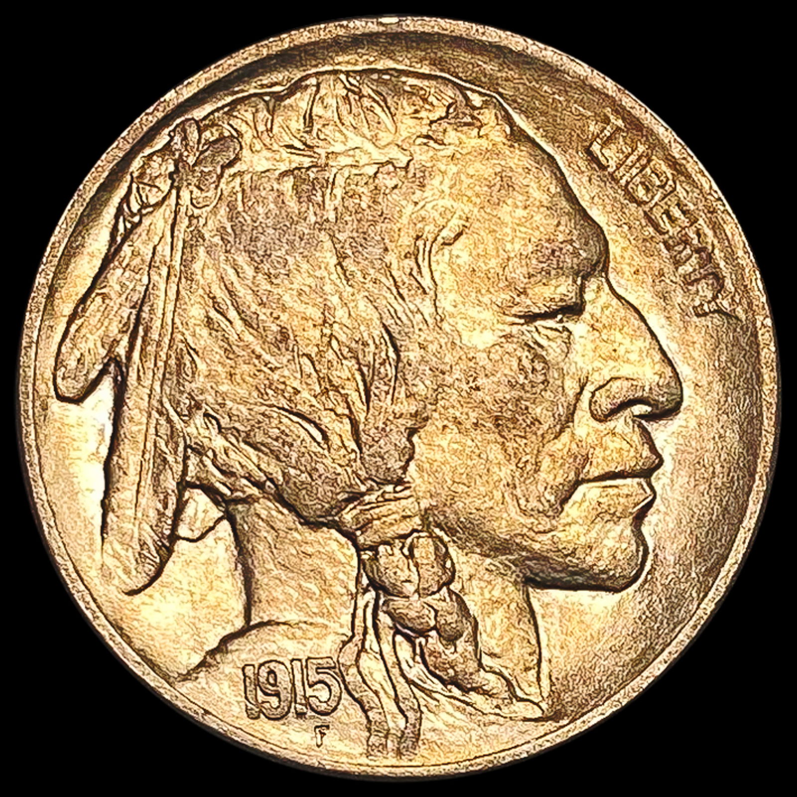 1915 Buffalo Nickel UNCIRCULATED (1 of 2)