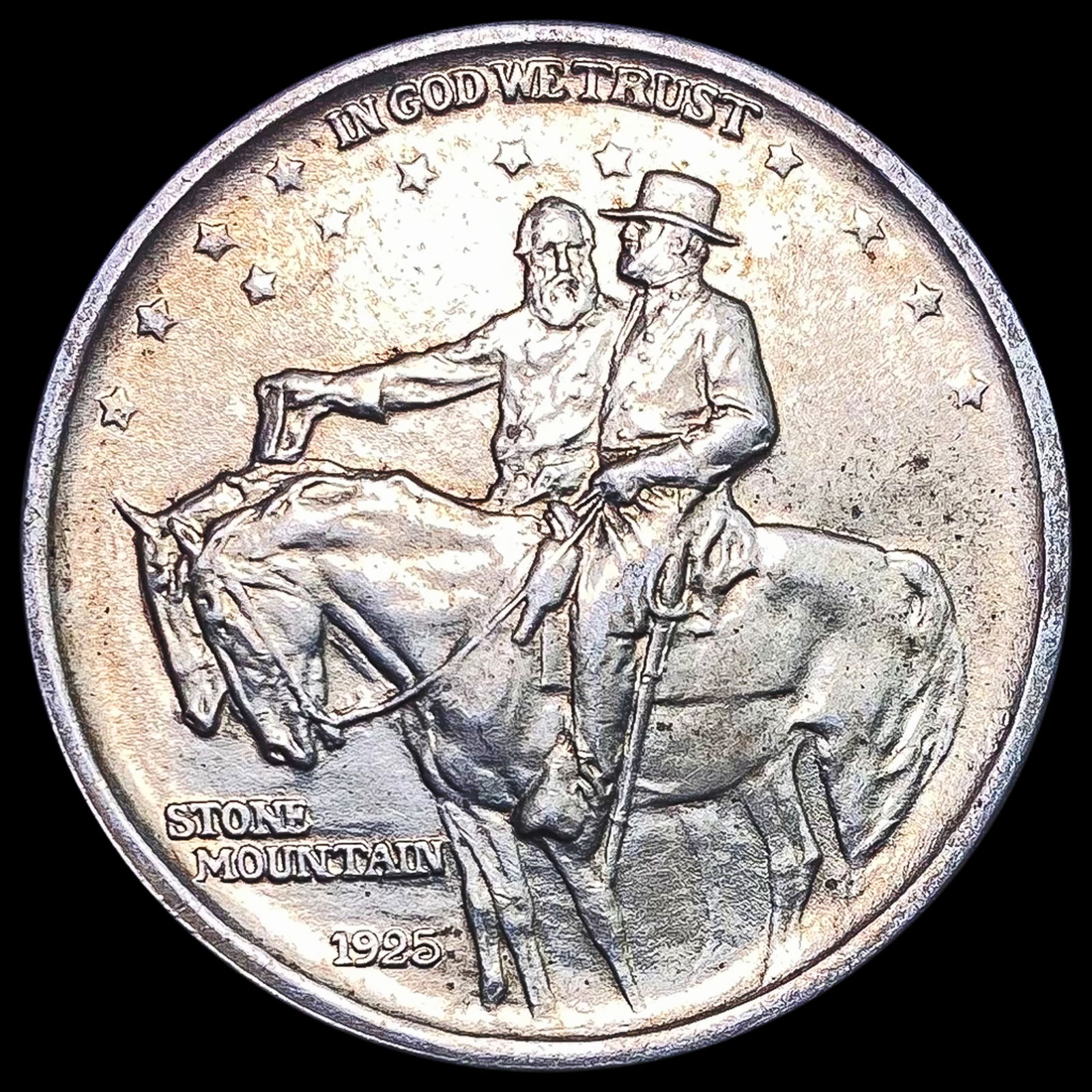 1925 Stone Mountain Half Dollar CHOICE AU (1 of 2)