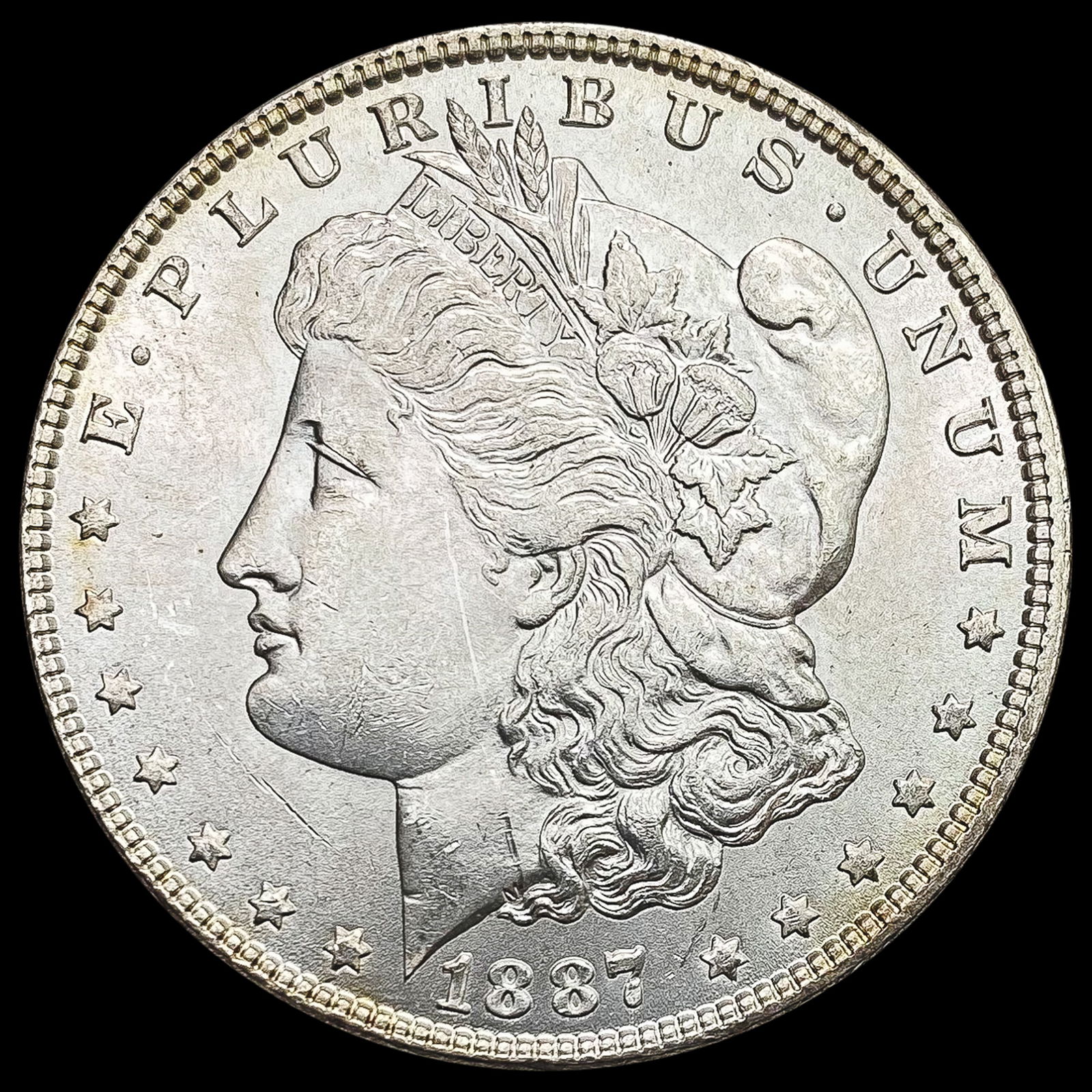 1887 Morgan Silver Dollar CHOICE BU (1 of 2)