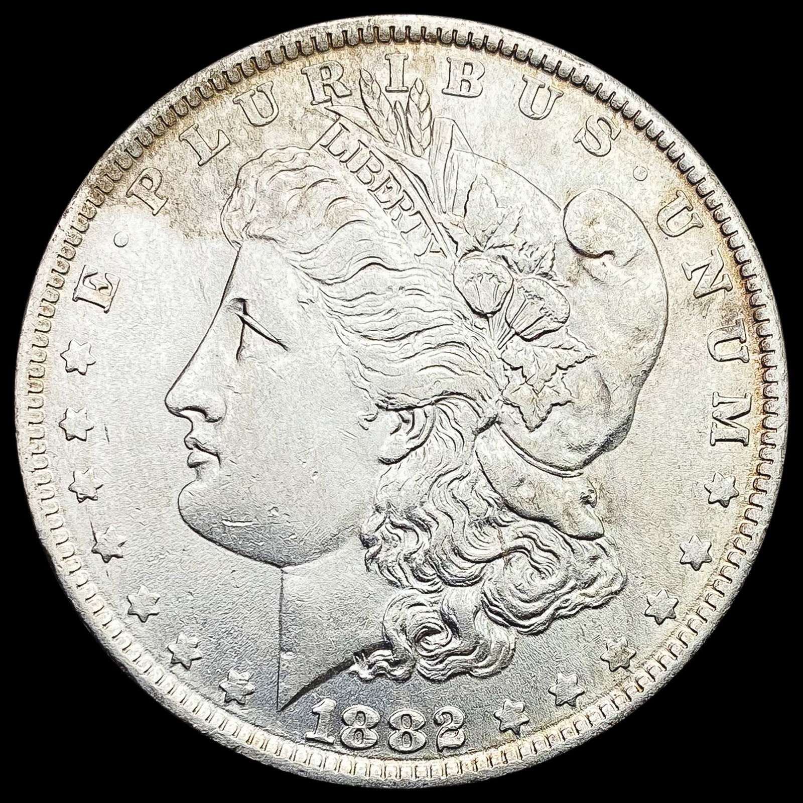 1882-O Morgan Silver Dollar CLOSELY UNCIRCULATED (1 of 2)