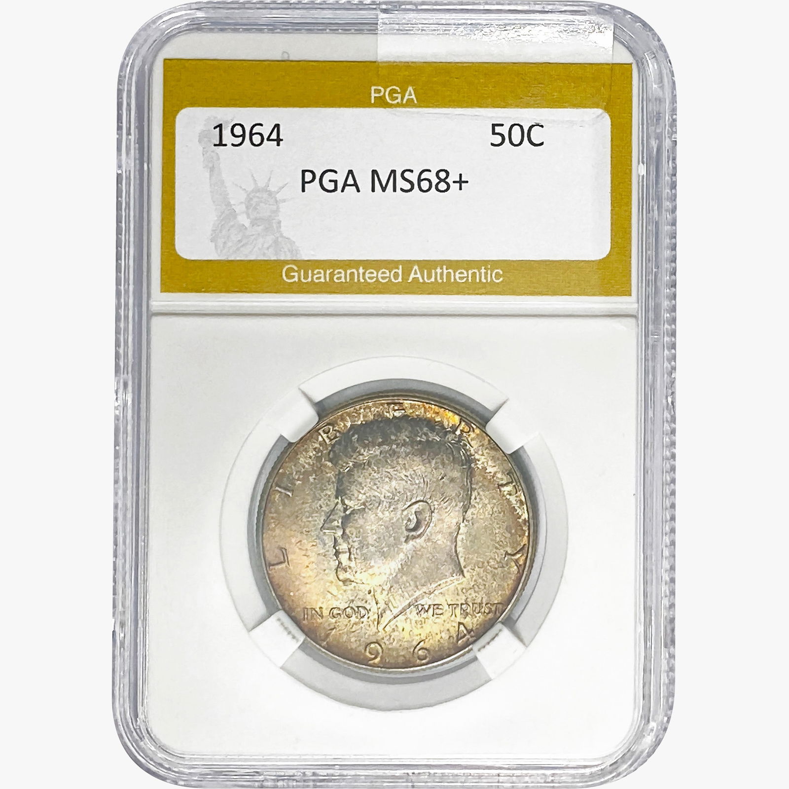 1964 Kennedy Half Dollar PGA MS68+ (1 of 2)