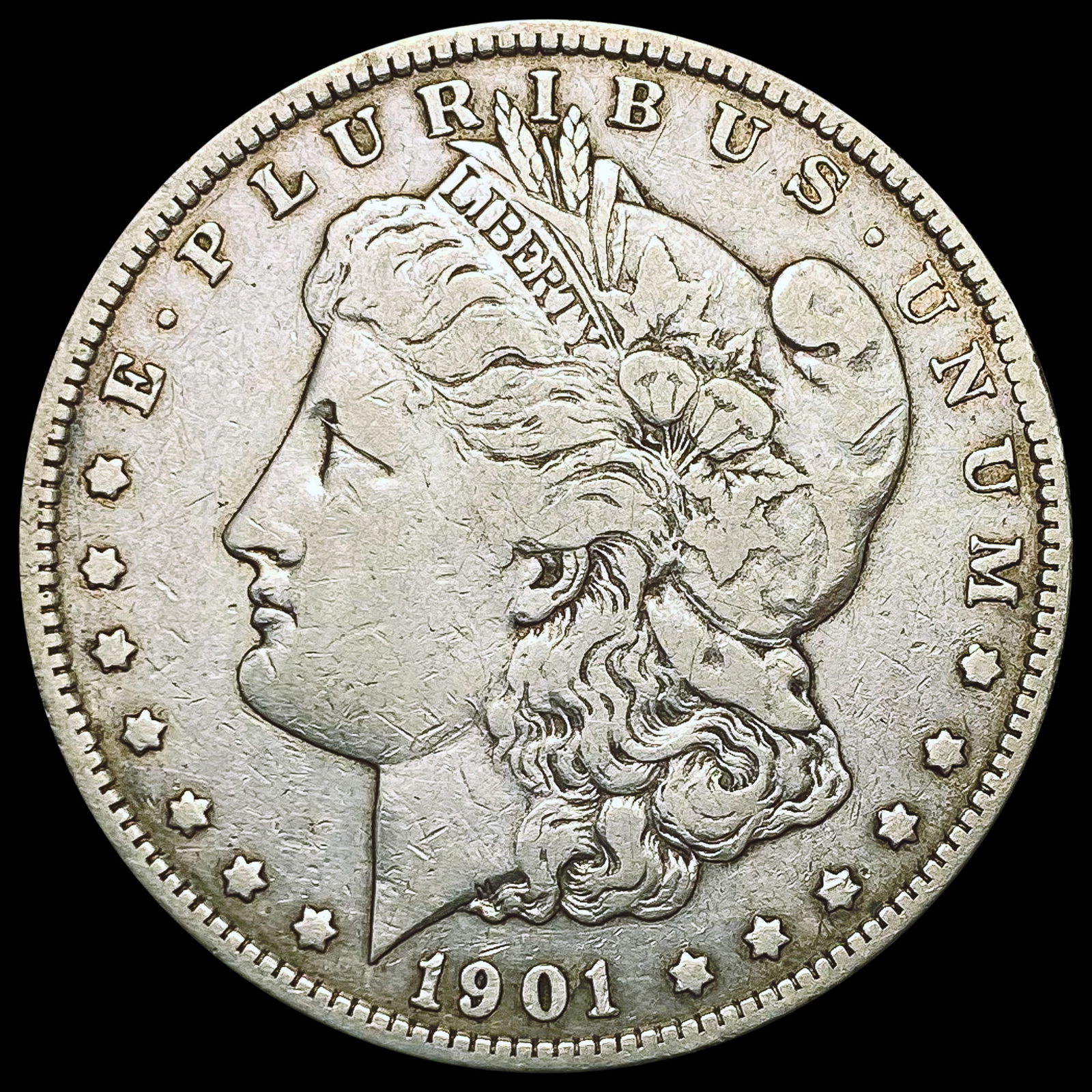 1901-S Morgan Silver Dollar LIGHTLY CIRCULATED (1 of 2)