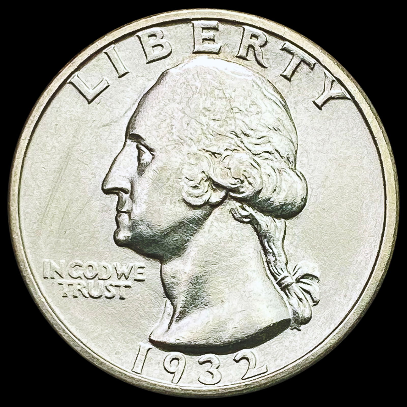 1932-S Washington Silver Quarter UNCIRCULATED (1 of 2)