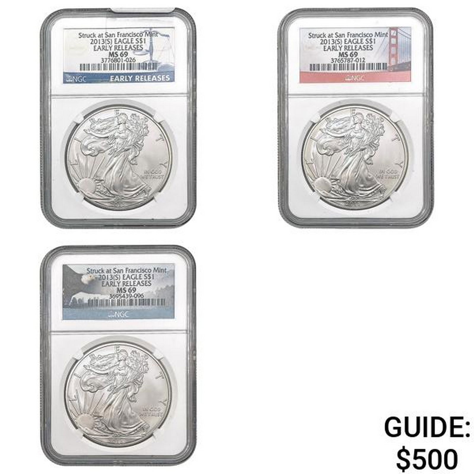 [3]2013-S Silver Eagle NGC MS69 (1 of 2)