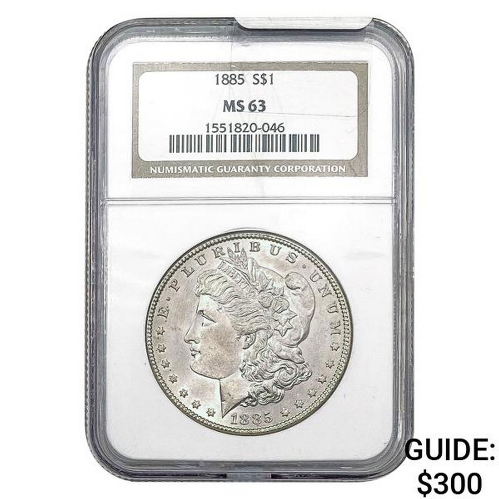1885 Morgan Silver Dollar NGC MS63 (1 of 2)