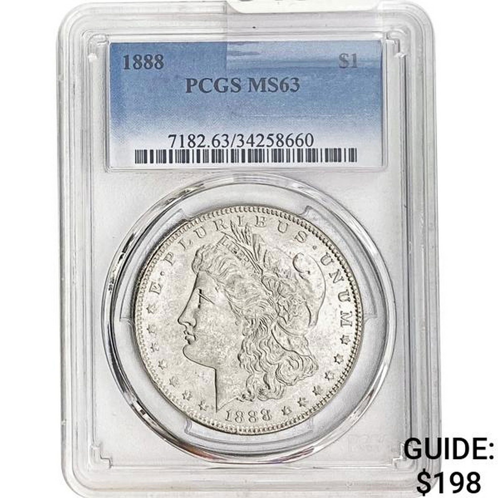 1888 Morgan Silver Dollar PCGS MS63 (1 of 2)
