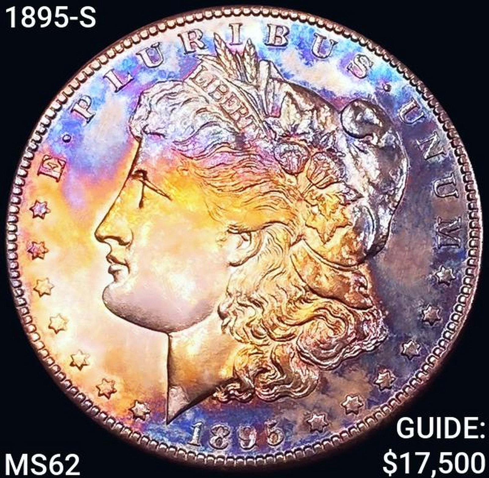 1895-S Morgan Silver Dollar UNCIRCULATED (1 of 2)
