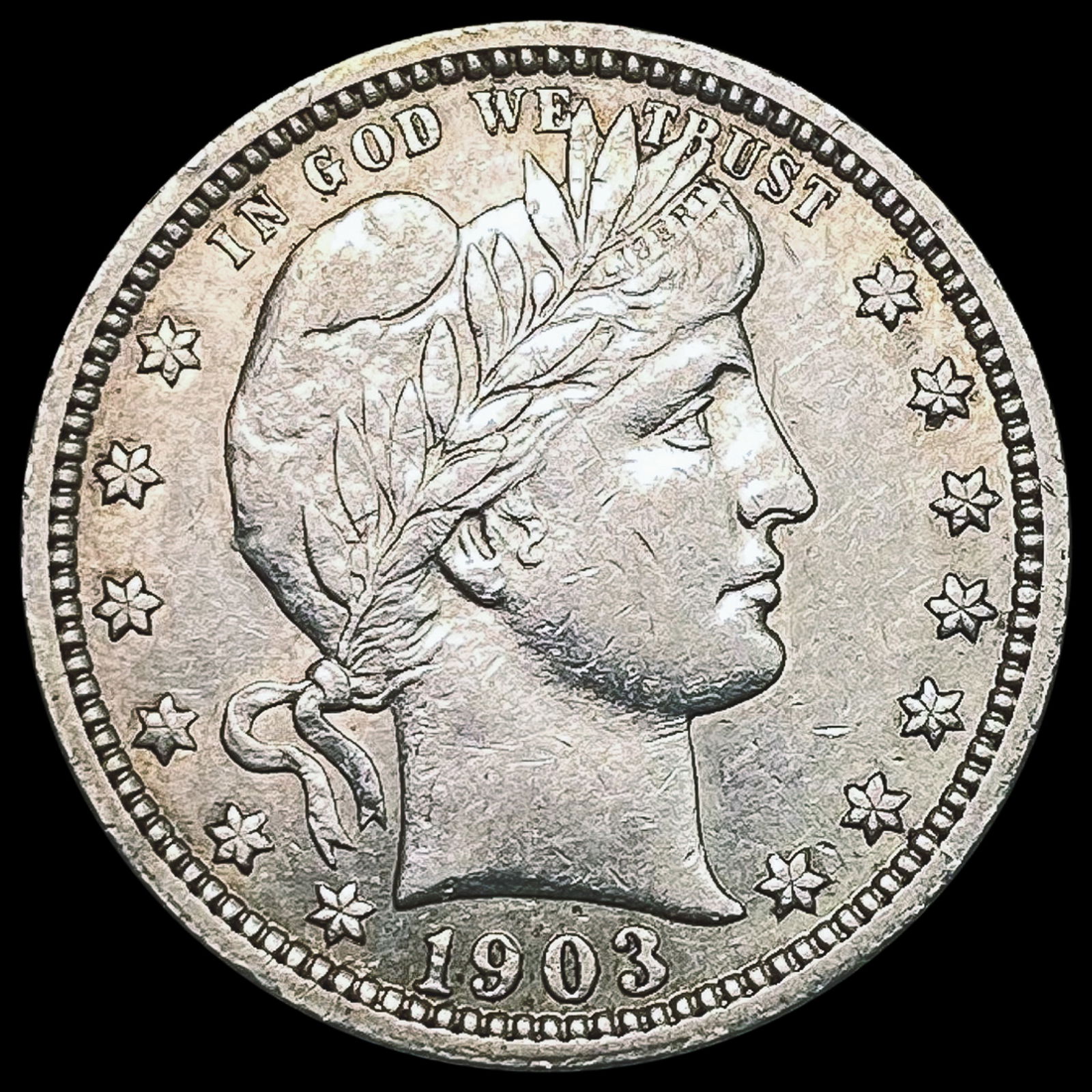 1903-O Barber Quarter UNCIRCULATED (1 of 2)