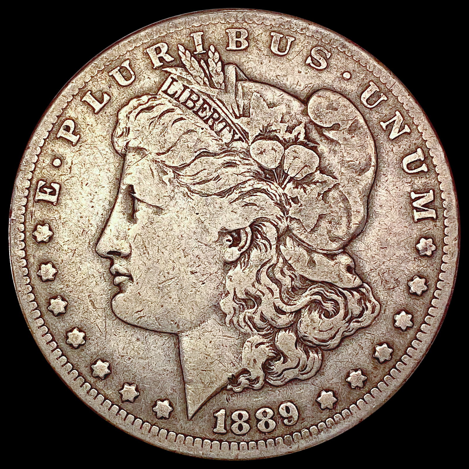 1889-CC Morgan Silver Dollar LIGHTLY CIRCULATED (1 of 2)